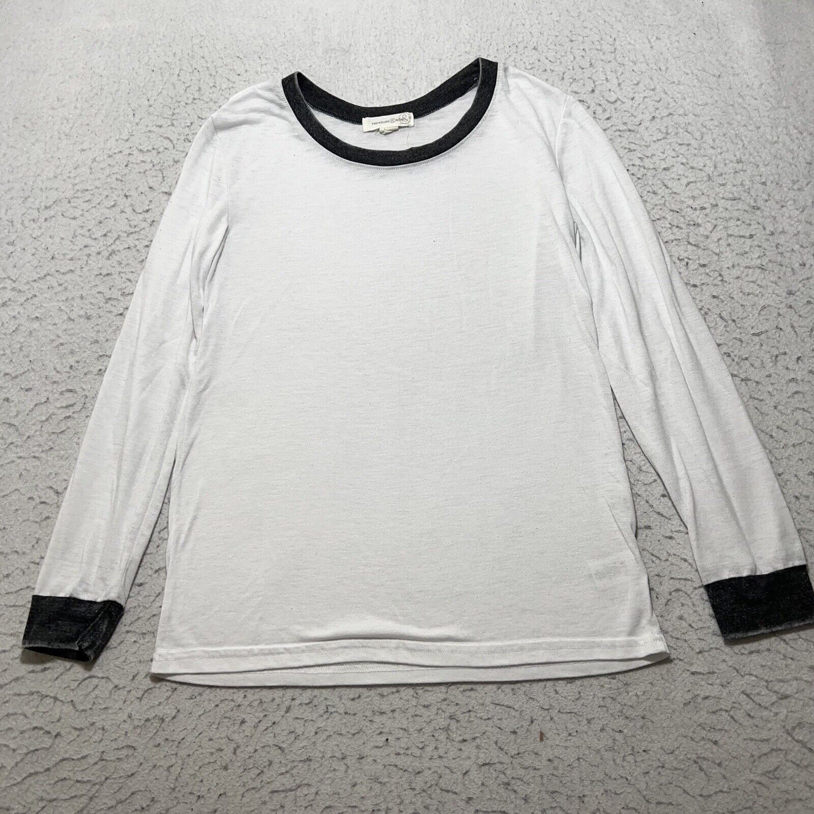 Treasure & Bond Treasure & Bond Lightweight Ringer T Shirt Top Nordstrom Size XXS / US 00 / IT 34 - 1 Thumbnail
