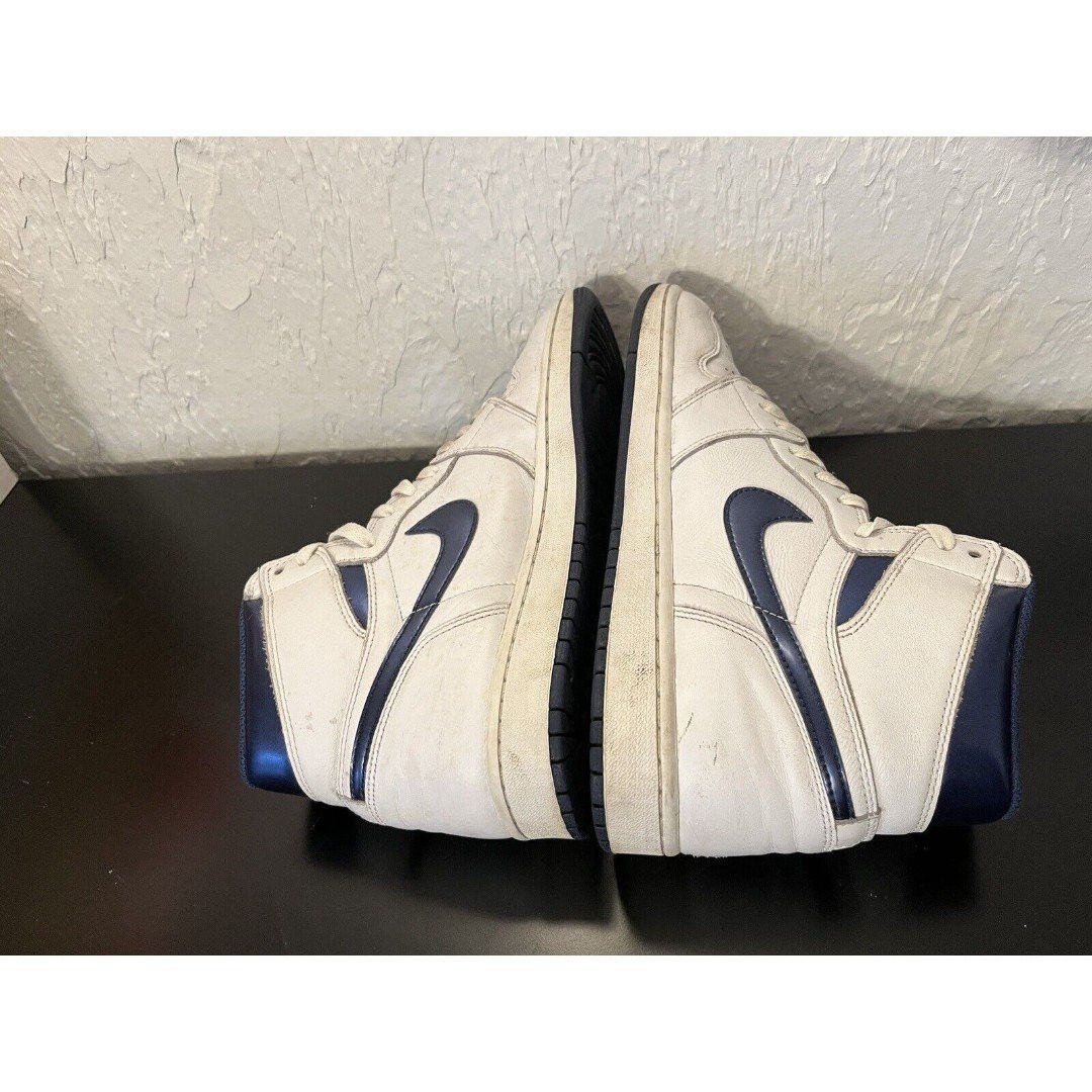 Jordan Brand × Nike US 9.5 Nike Air Jordan 1 Retro High OG Metallic Navy Blue Size US 9.5 / EU 42-43 - 6 Thumbnail