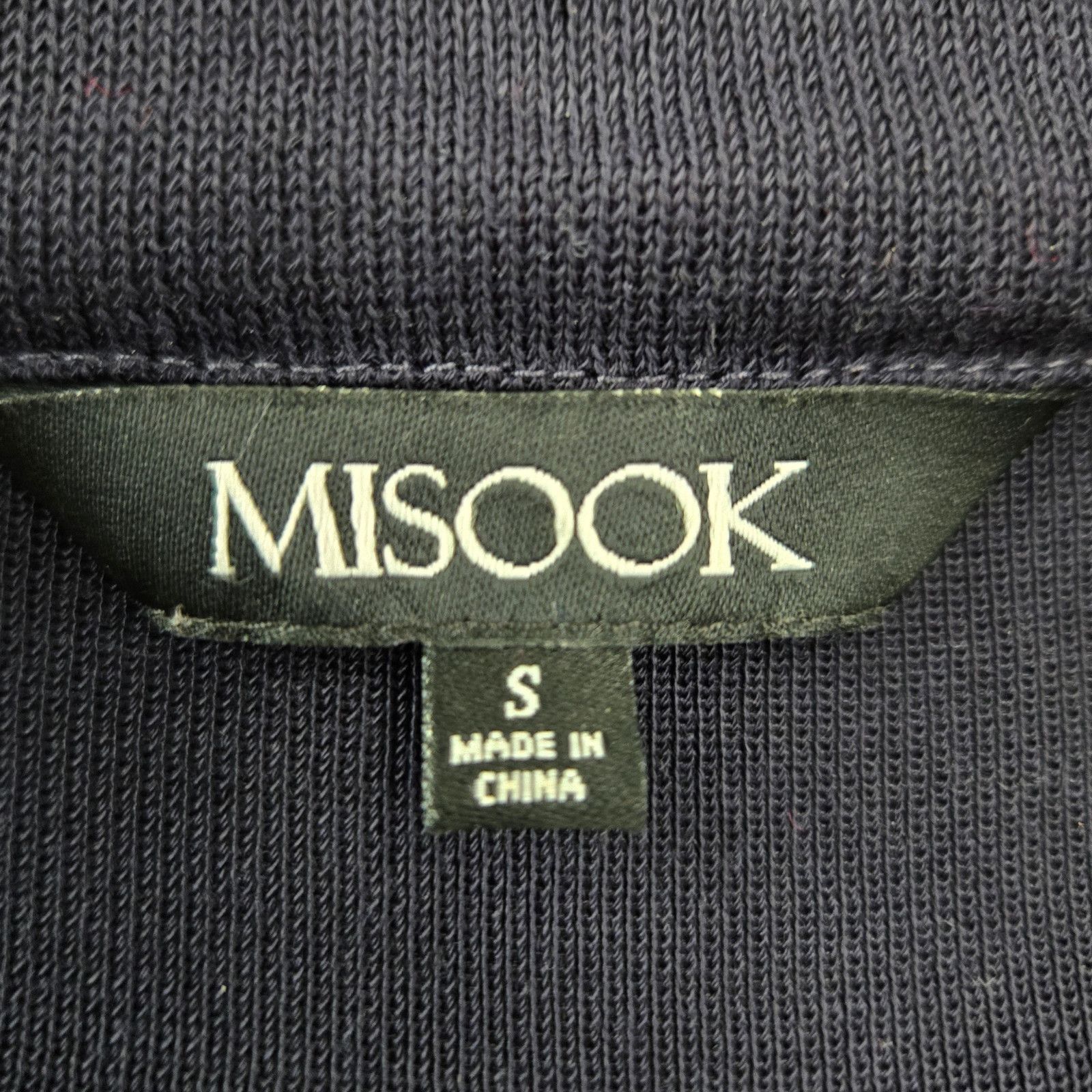 Other Misook Navy Contrast Trim Knit Jacket Gold Button Size Small Size S / US 4 / IT 40 - 6 Thumbnail
