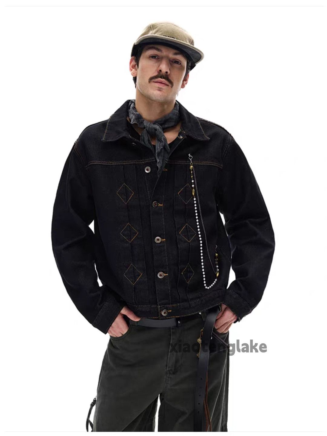 Vintage Utility punk yuppie workwear carpenter cargo jacket Size US M / EU 48-50 / 2 - 2 Thumbnail
