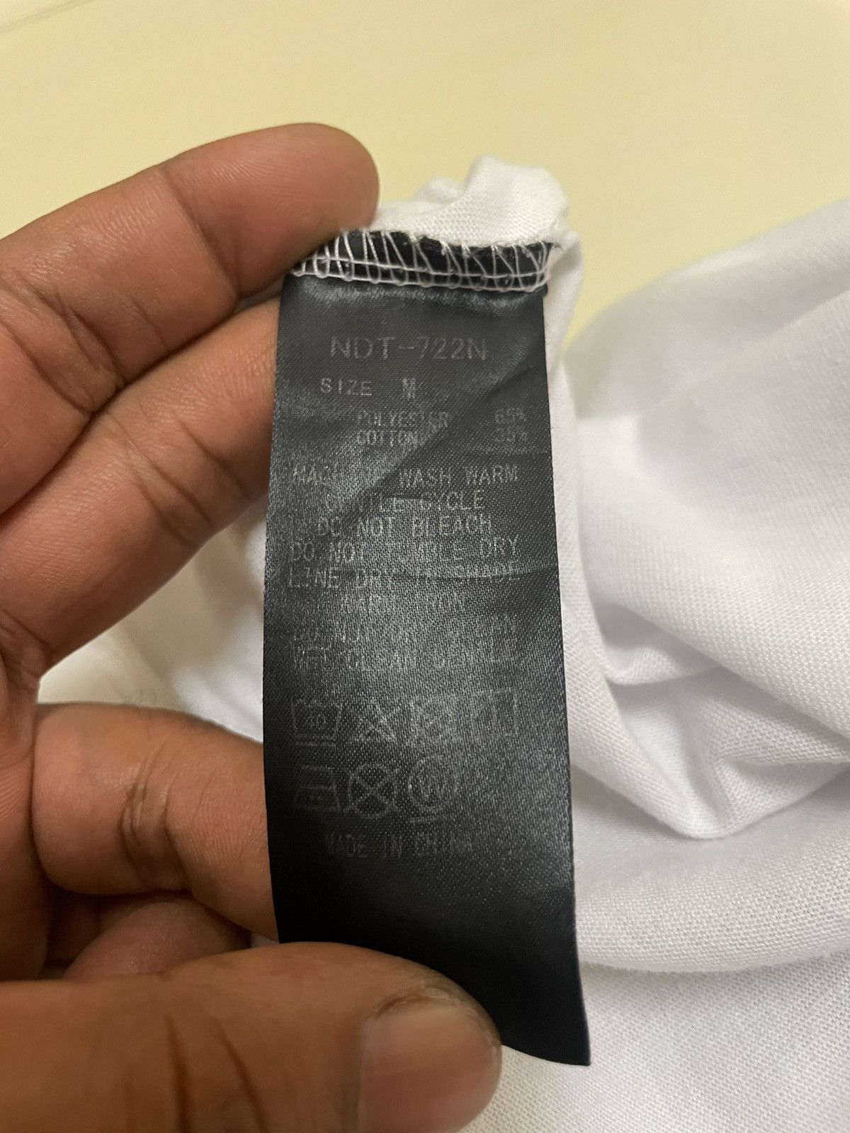 Number (N)ine Number Nine Denim Spellout Tee Size US M / EU 48-50 / 2 - 8 Thumbnail