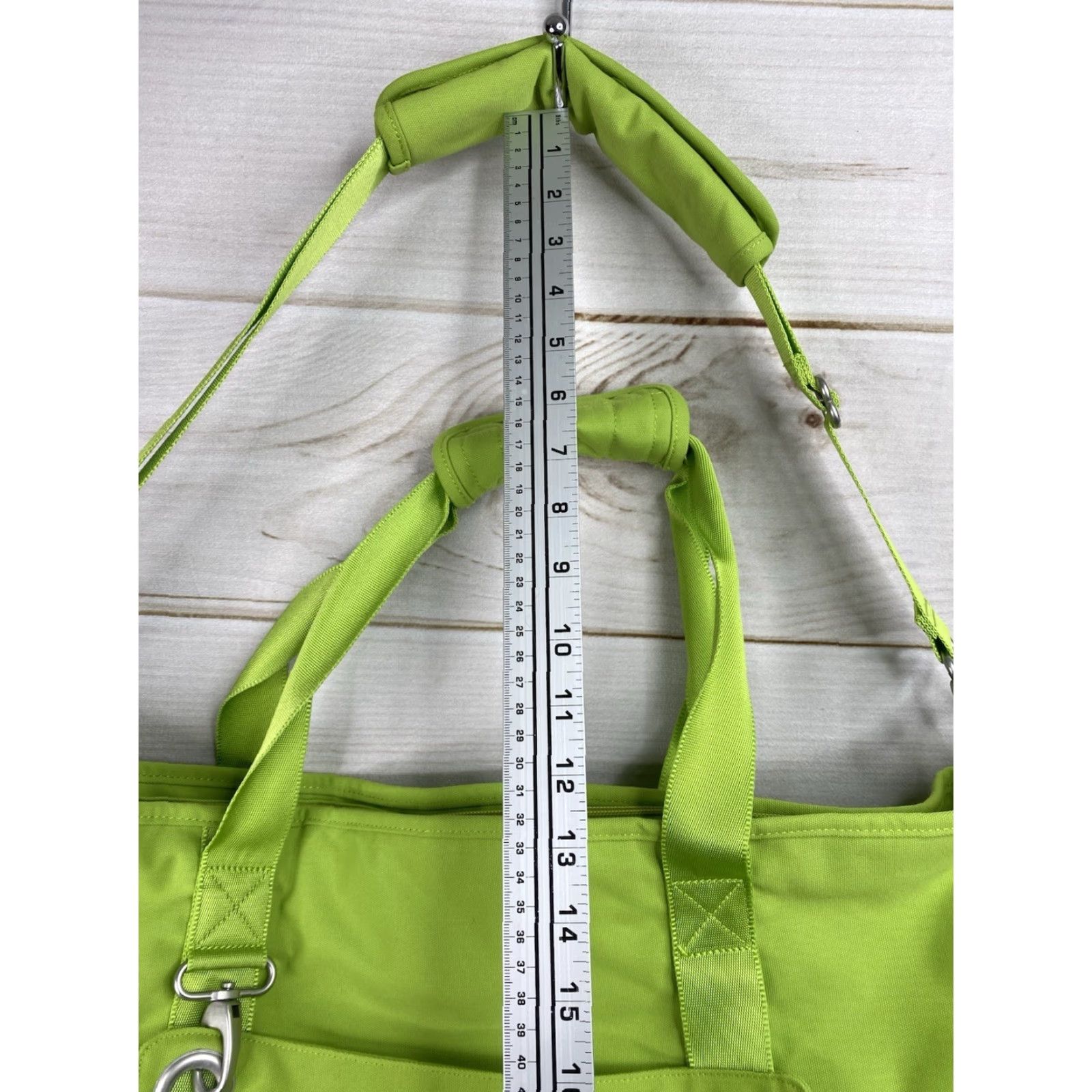 Haikure HAIKU Travel Bag Dual Straps Carry On Shoulder Tote Colorful Floral Canvas Green Extra Large Women Duffle Travel Carry On Vacay Size ONE SIZE - 5 Thumbnail
