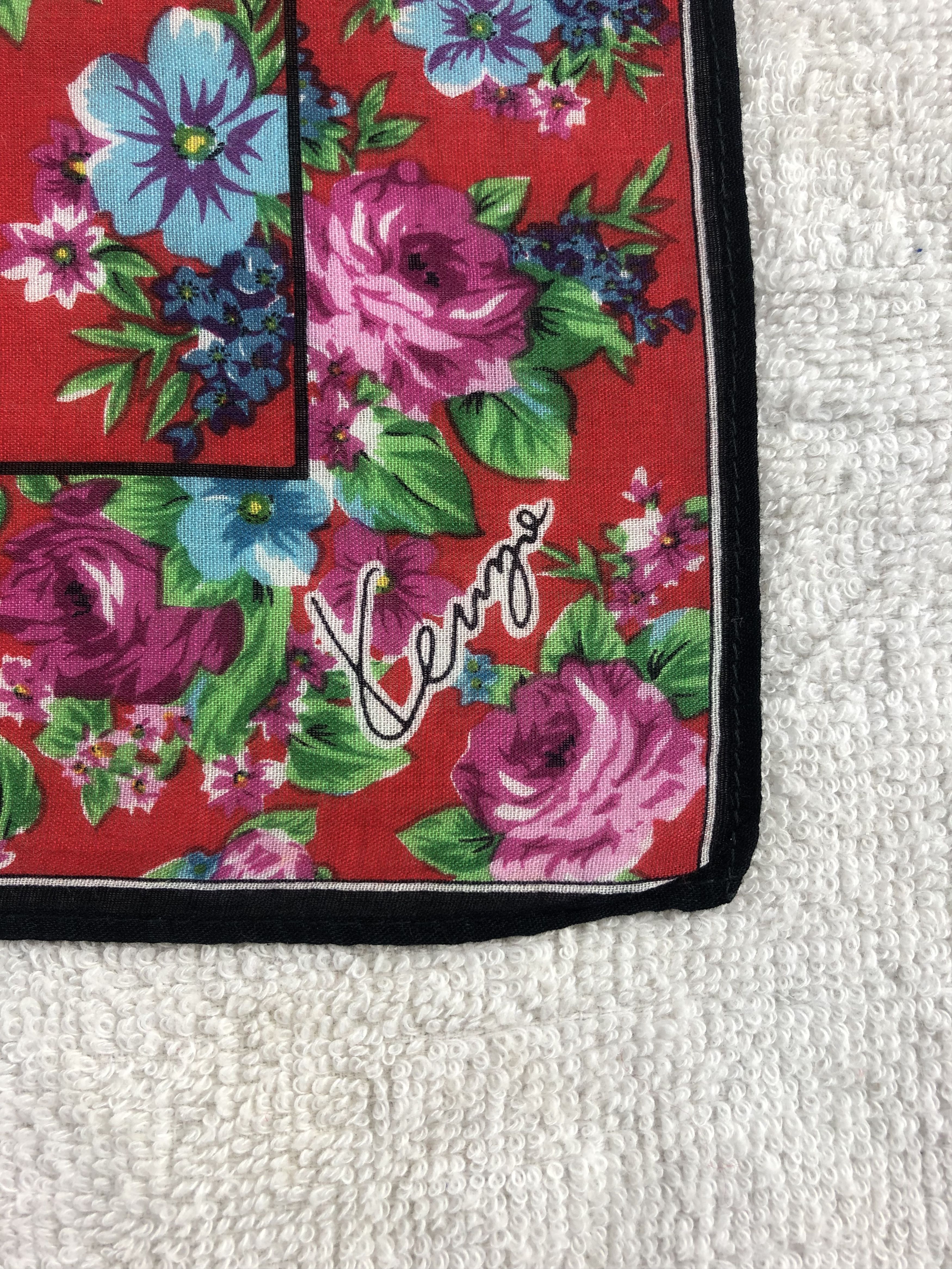 Kenzo × Vintage Kenzo Handkerchief / Bandana / Neckerchief Size ONE SIZE - 5 Thumbnail