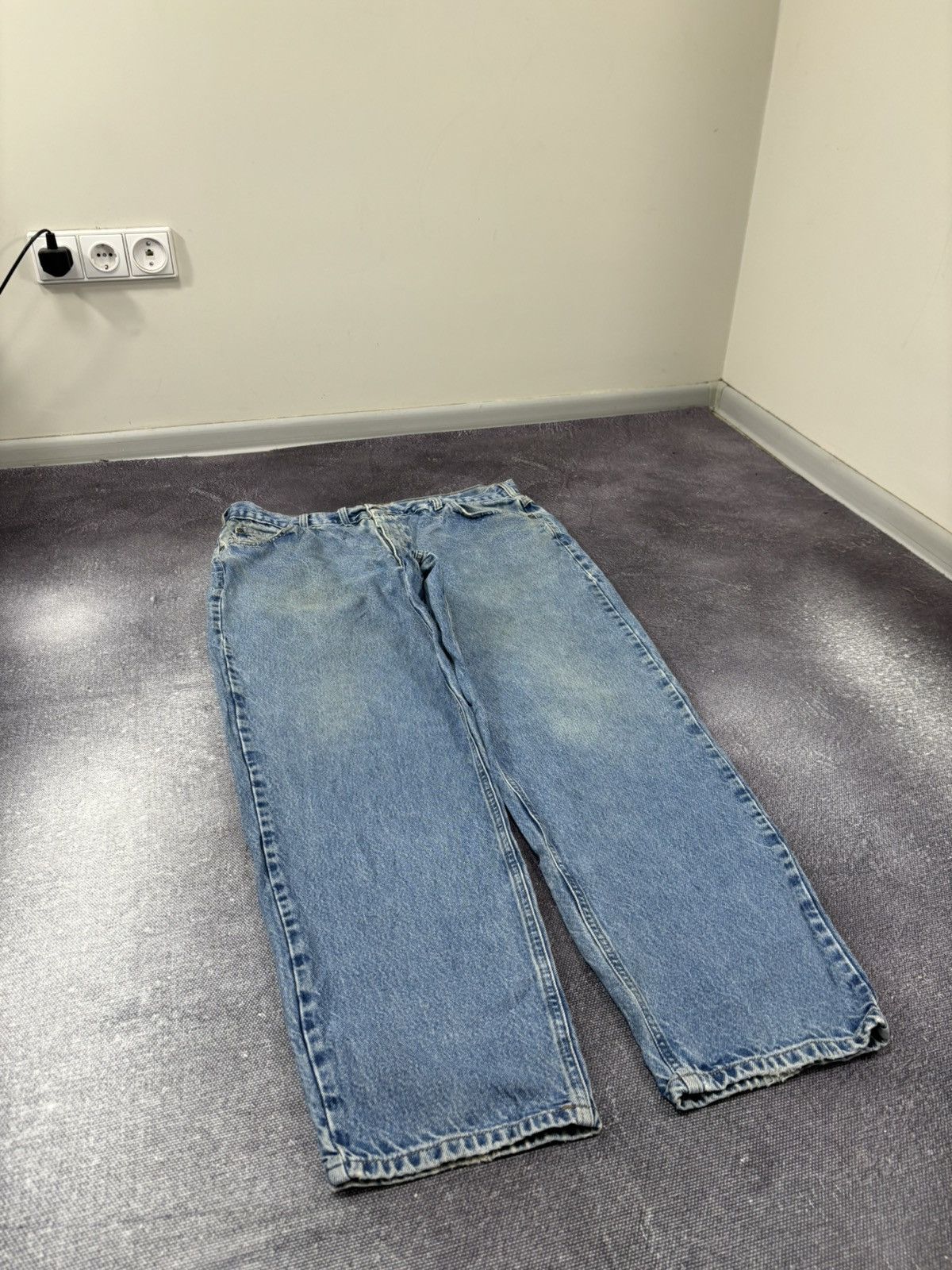 Carhartt Vintage Carhartt Relaxed Fit Heavy Blue Denim Baggy Jeans Size US 42 / EU 58 - 10 Thumbnail