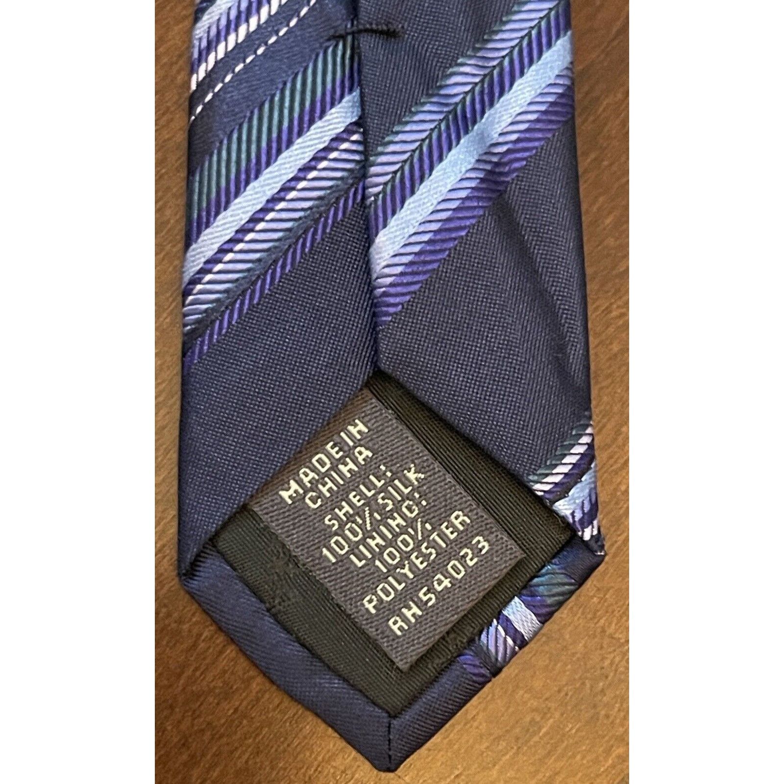 Banana Republic Banana Republic Blue 100% Silk Men’s Neck Tie Made In China Size ONE SIZE - 7 Thumbnail
