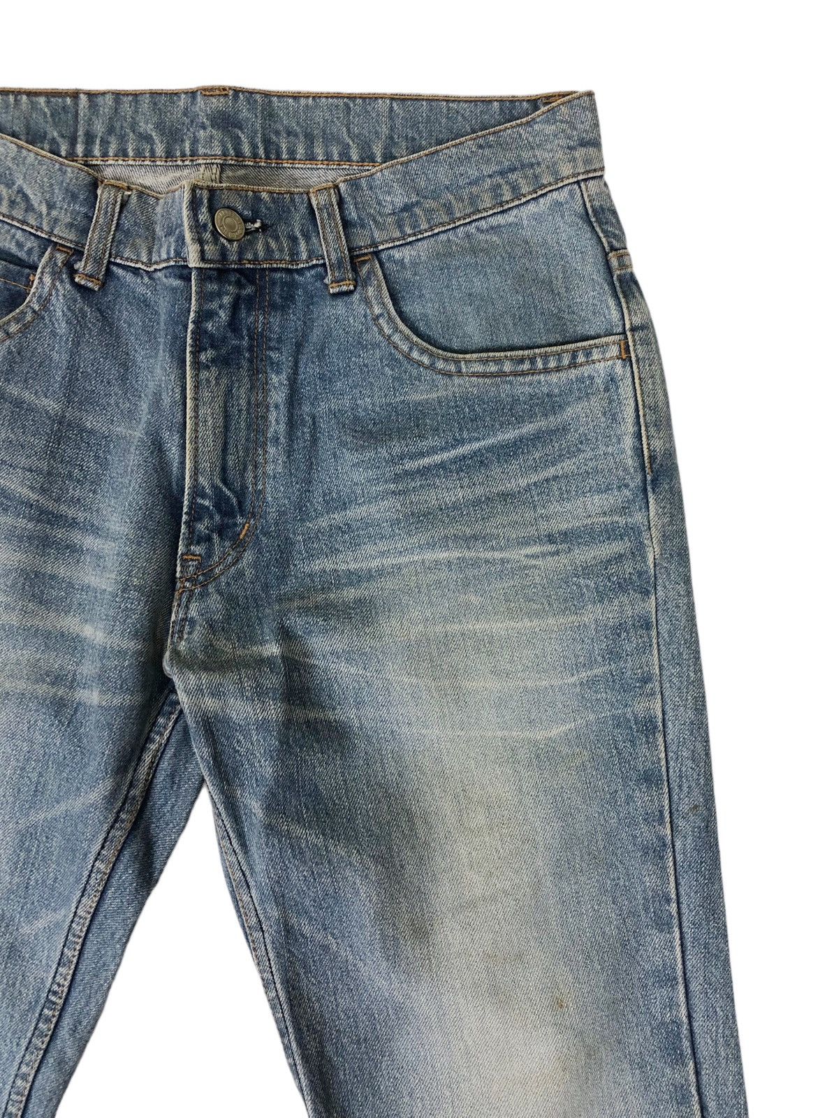 Blue Blue Japan Super Flared Blue Blue Japan Denim Jeans Size US 31 - 6 Thumbnail