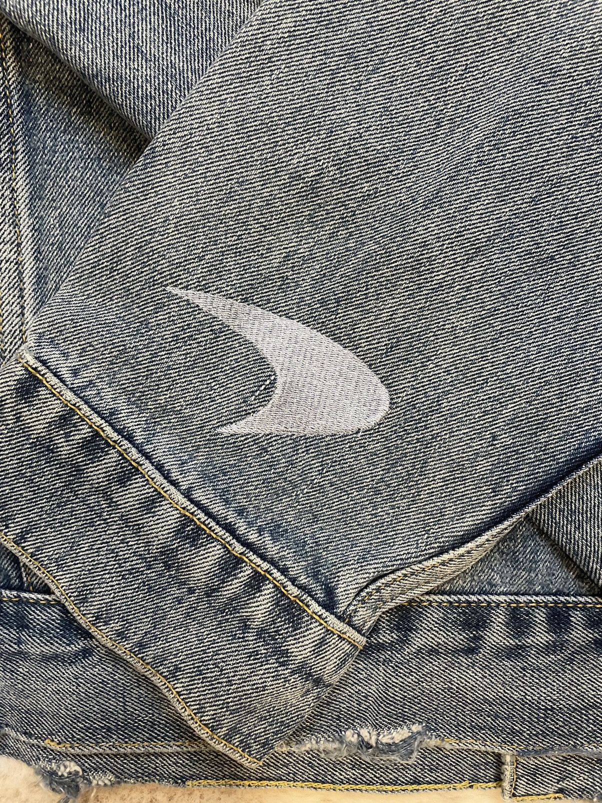 Rhude Rhude x Mclaren Denim Jacket Size US L / EU 52-54 / 3 - 17 Thumbnail