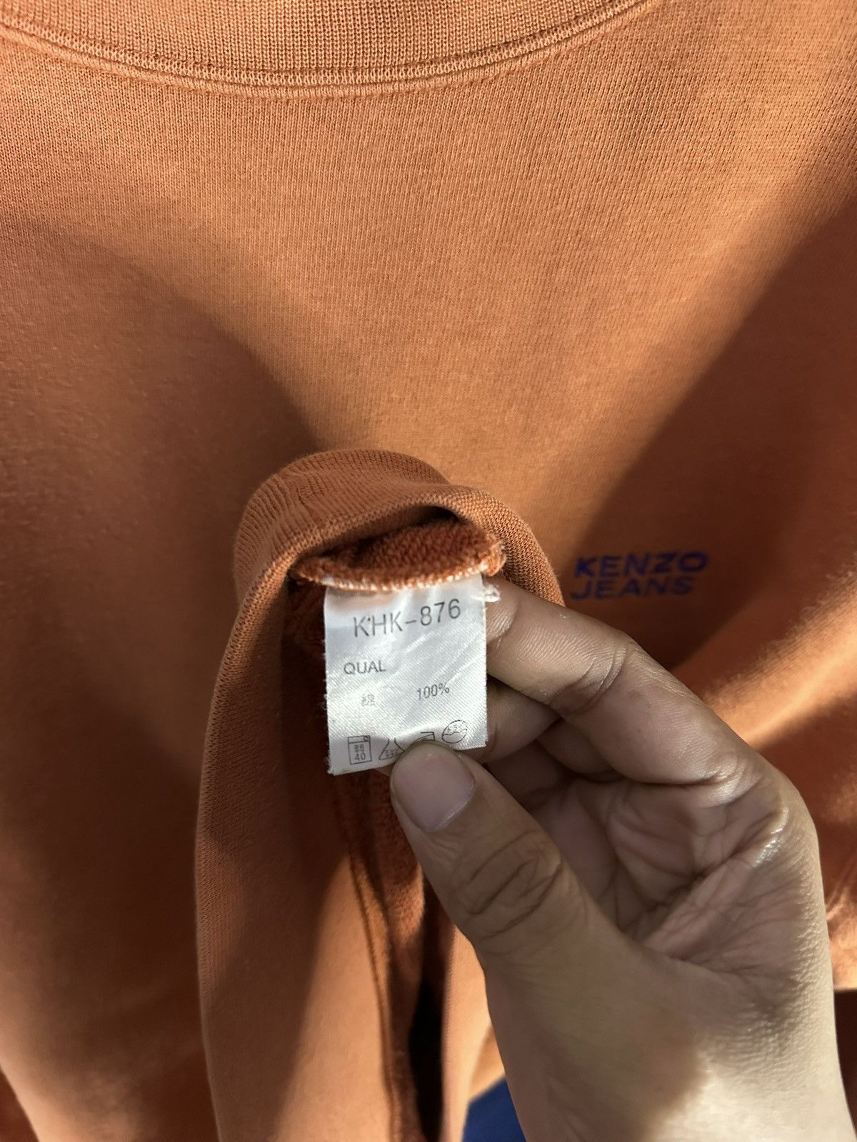 Kenzo Vintage 90's Kenzo Jeans / Kenzo Paris Sweatshirt Size US L / EU 52-54 / 3 - 8 Thumbnail