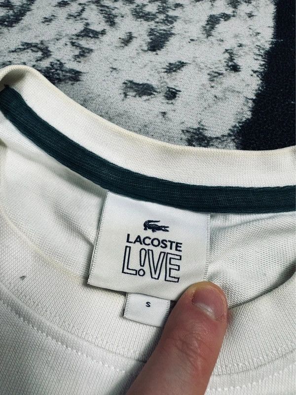 Lacoste Lacoste crewneck sweatshirt golf white logo sport tennis S Size US S / EU 44-46 / 1 - 4 Thumbnail