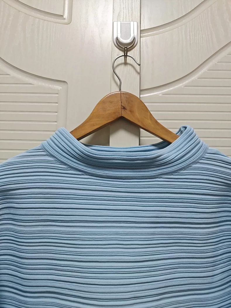 Issey Miyake Issey Miyake Blue knitted top Size M / US 6-8 / IT 42-44 - 3 Thumbnail