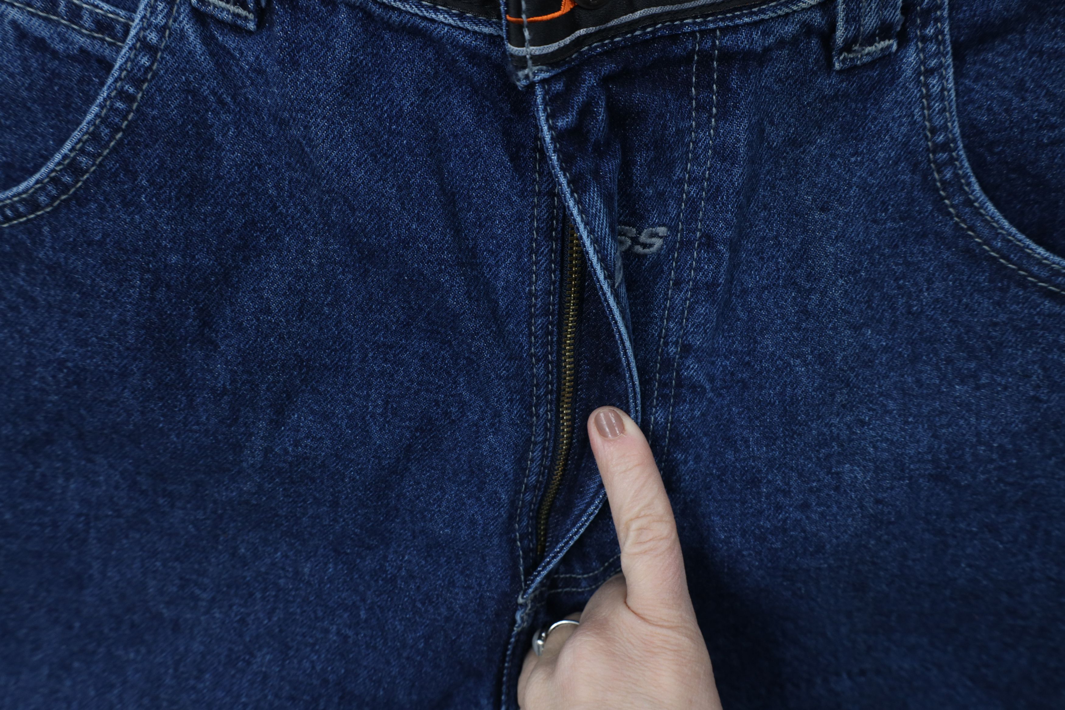 Vintage Deadstock Vintage 90s Boss Wide Leg Skateboard Denim Jeans Size US 36 / EU 52 - 5 Thumbnail