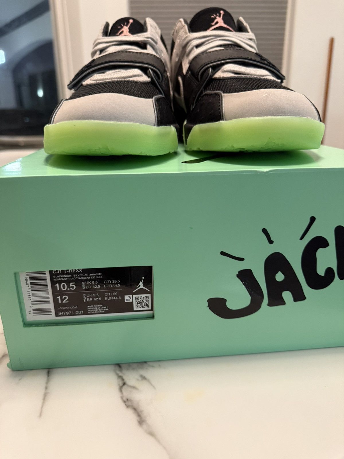 Jordan Brand × Travis Scott Cactus Jack Travis Scott T-Rexx Og Chase B Size US 10.5 / EU 43-44 - 7 Thumbnail