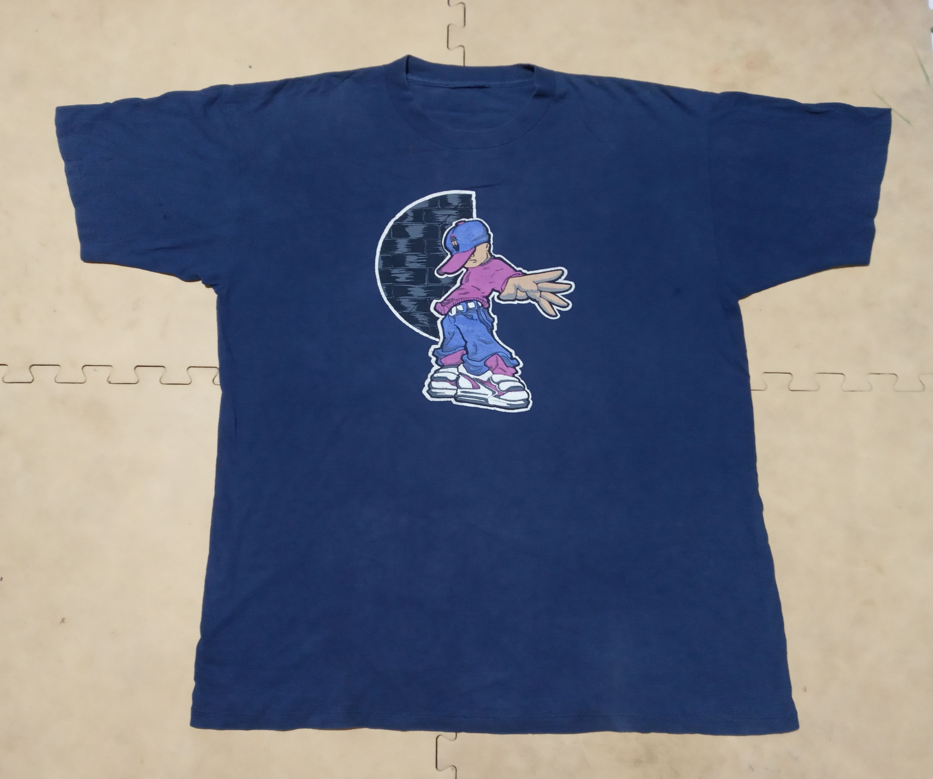 Vintage 90s Breakdown single stitch Size US XL / EU 56 / 4 - 1 Thumbnail