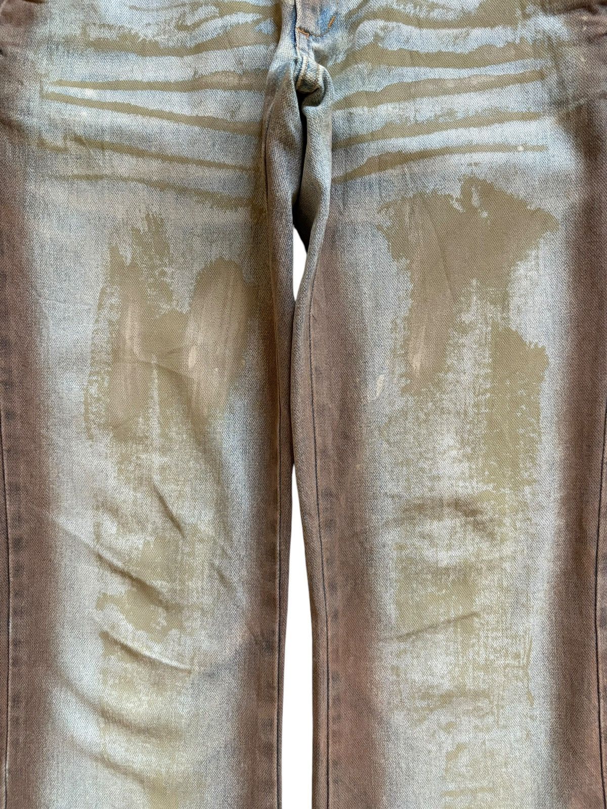 Japanese Brand Vintage Japanese Brand Rusty Mud Wash Bootcut Flare Jeans Size 28" / US 6 / IT 42 - 5 Thumbnail