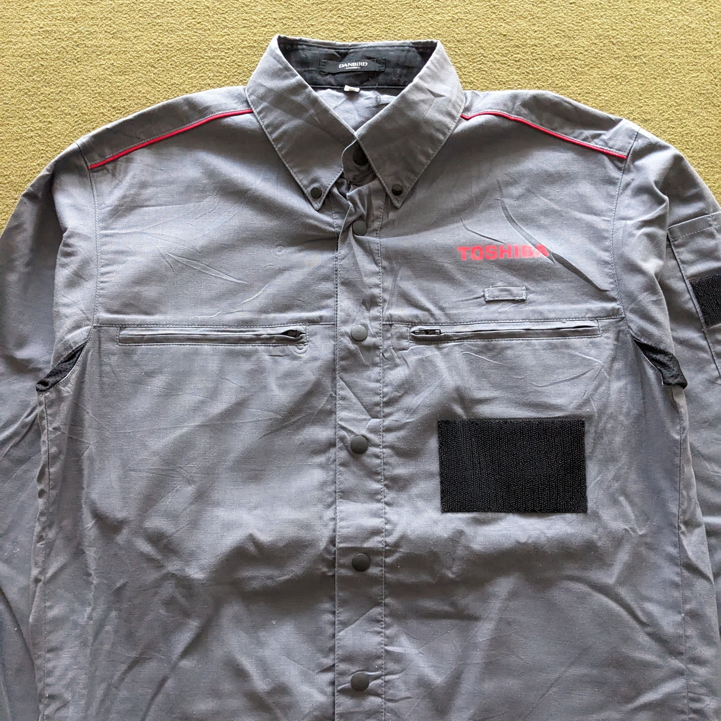Japanese Brand Vintage TOSHIBA Japanese Electric Brand Shirts Size US M / EU 48-50 / 2 - 2 Thumbnail