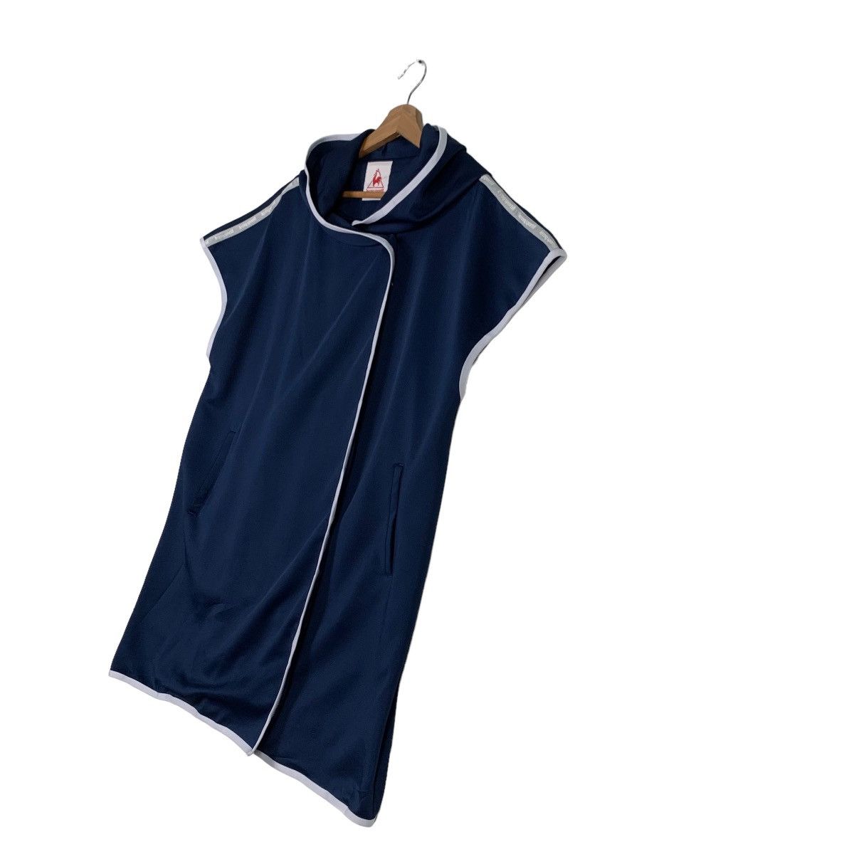 Le Coq Sportif LE COQ SPORTIF Hoodie Sleeveless Jacket #0125-C7 Size US L / EU 52-54 / 3 - 2 Thumbnail
