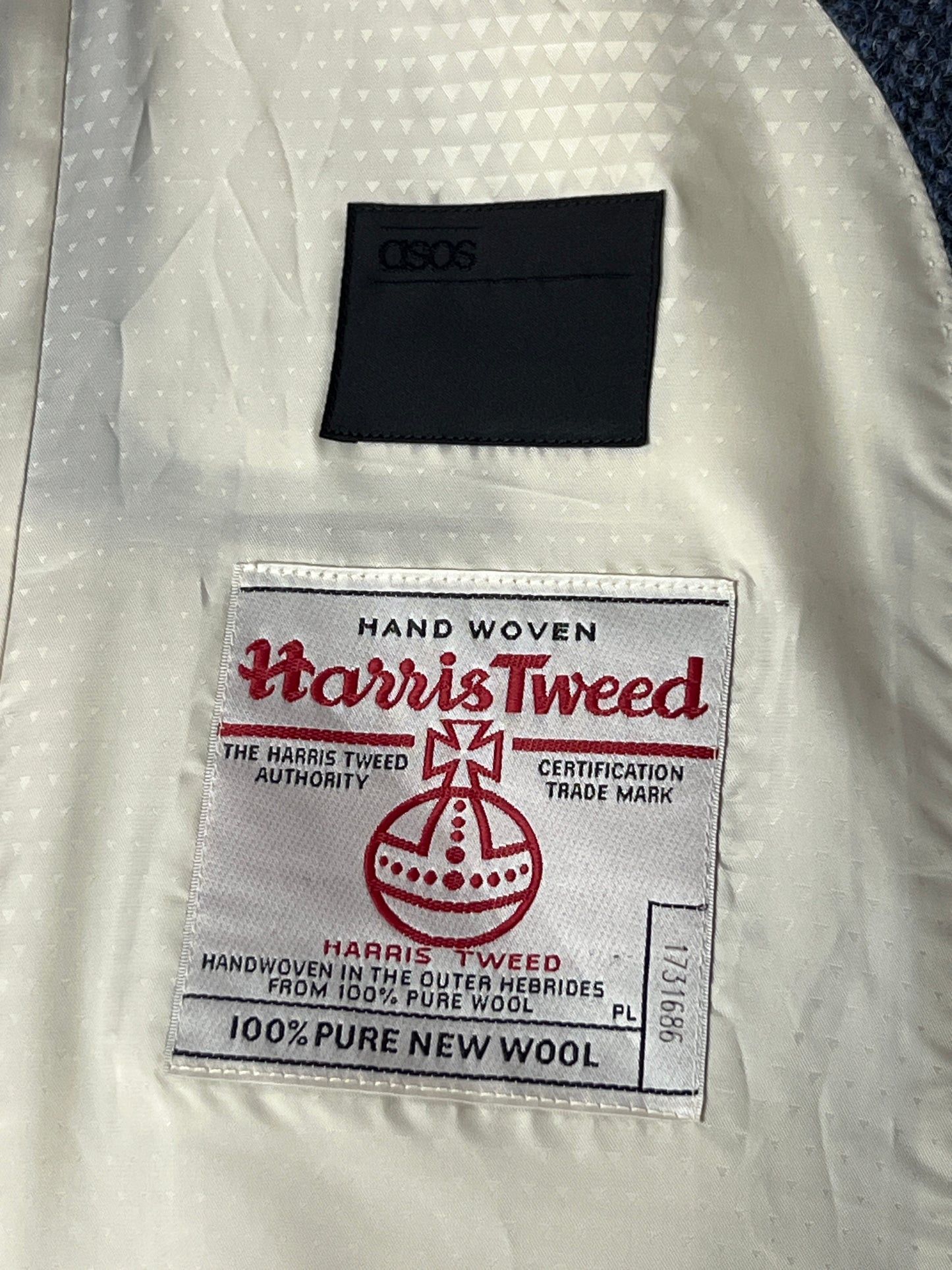 Harris Tweed Harris Tweed Vintage Glen Check 3 Piece Suit 40R Size 40R - 14 Thumbnail