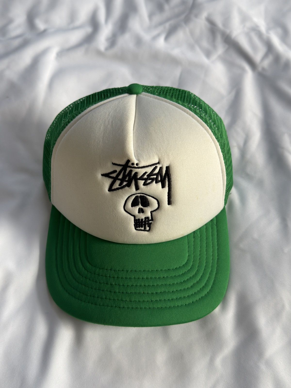 Stussy Stussy Skull trucker Size ONE SIZE - 2 Thumbnail