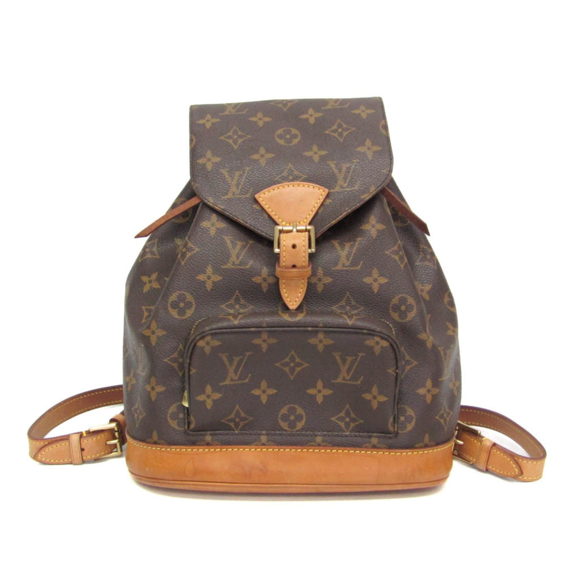 Louis Vuitton Louis Vuitton Monogram Montsouris MM M51136 Women's Backpack Brown Size ONE SIZE - 1 Thumbnail