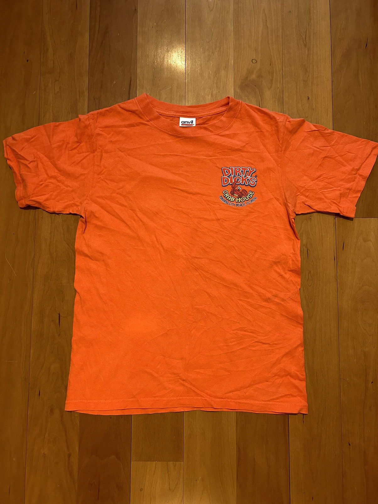 Vintage Vintage Orange Graphic Tshirt Size US S / EU 44-46 / 1 - 1 Thumbnail