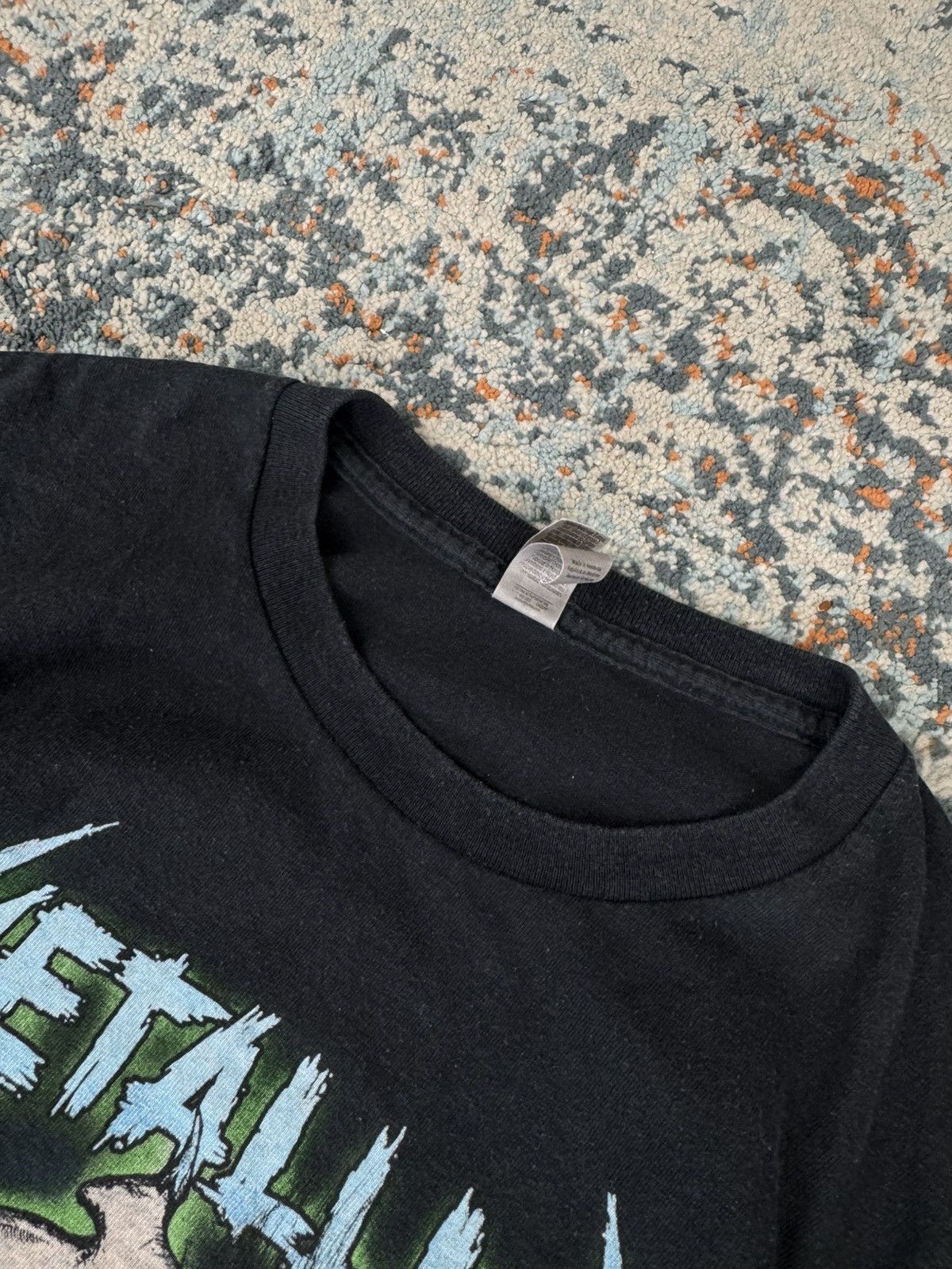 Metallica Metallica 2022 europe tour graphic band tee official merch Size US XL / EU 56 / 4 - 12 Thumbnail