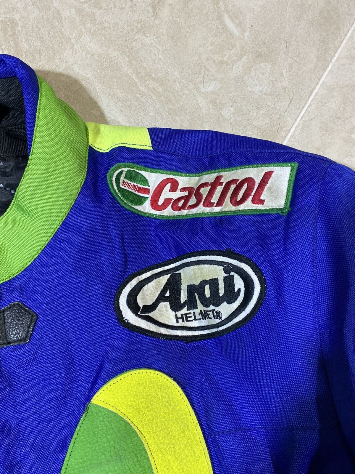 Other 🔥 Y2K MOVISTAR RACING JACKET MOTO GP VR46 STYLE VIBES Size US M / EU 48-50 / 2 - 12 Thumbnail