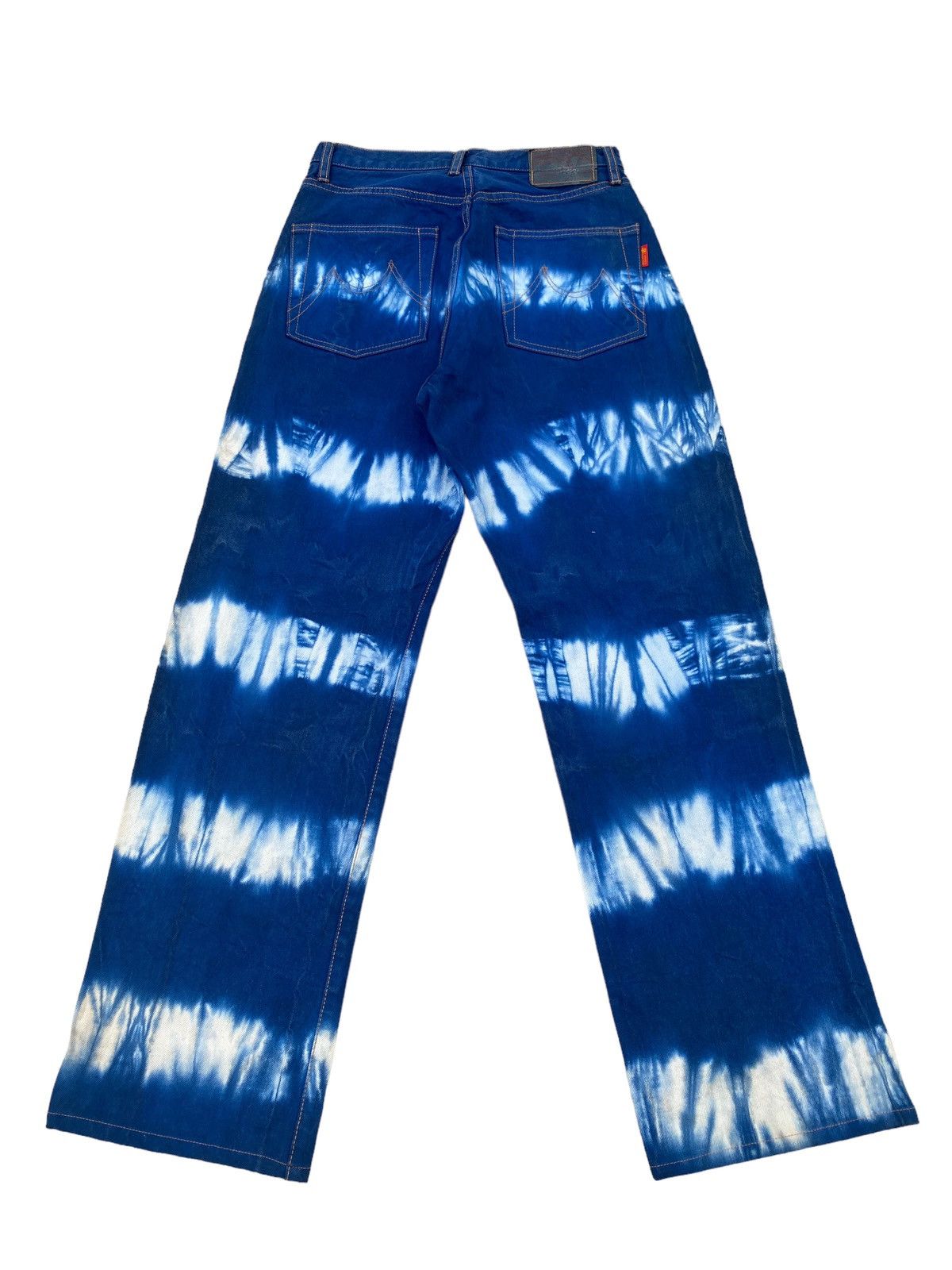 Vintage Vintage My Hand Collection Tie Dye Denim Pant Size US 28 / EU 44 - 2 Thumbnail