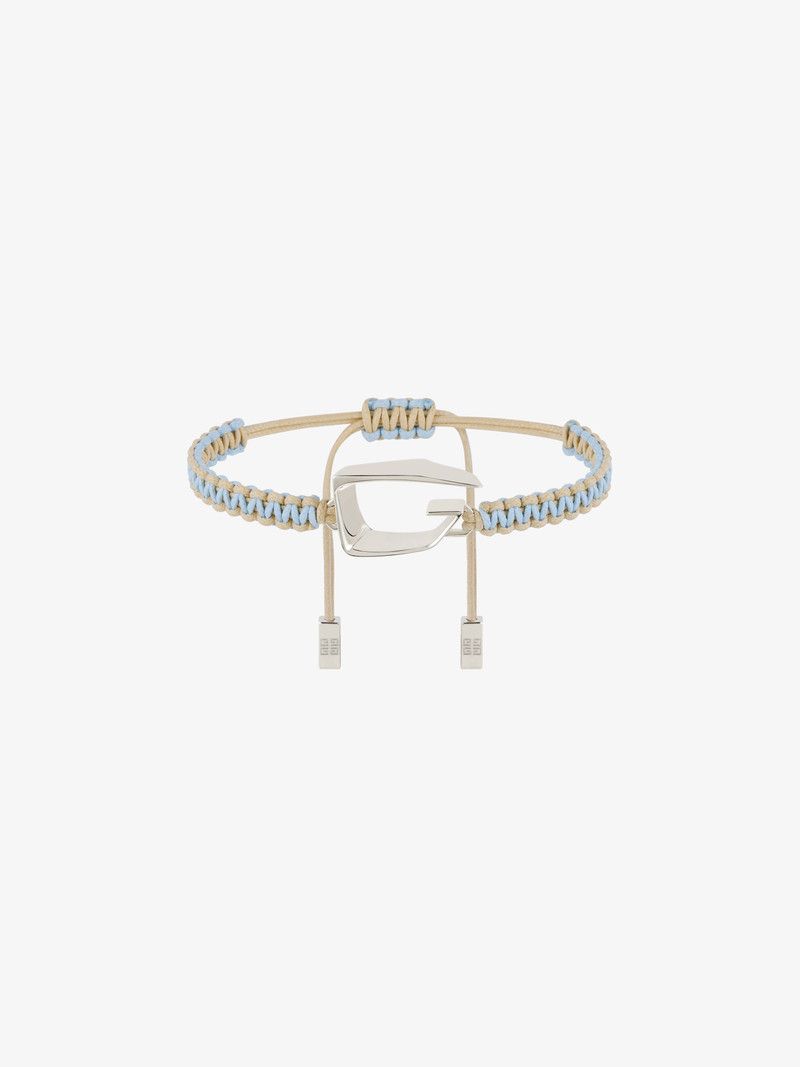 Givenchy o1n1vont0326 Size:OS/Giv Cut Bracelet in Sky Blue Size ONE SIZE - 1 Thumbnail