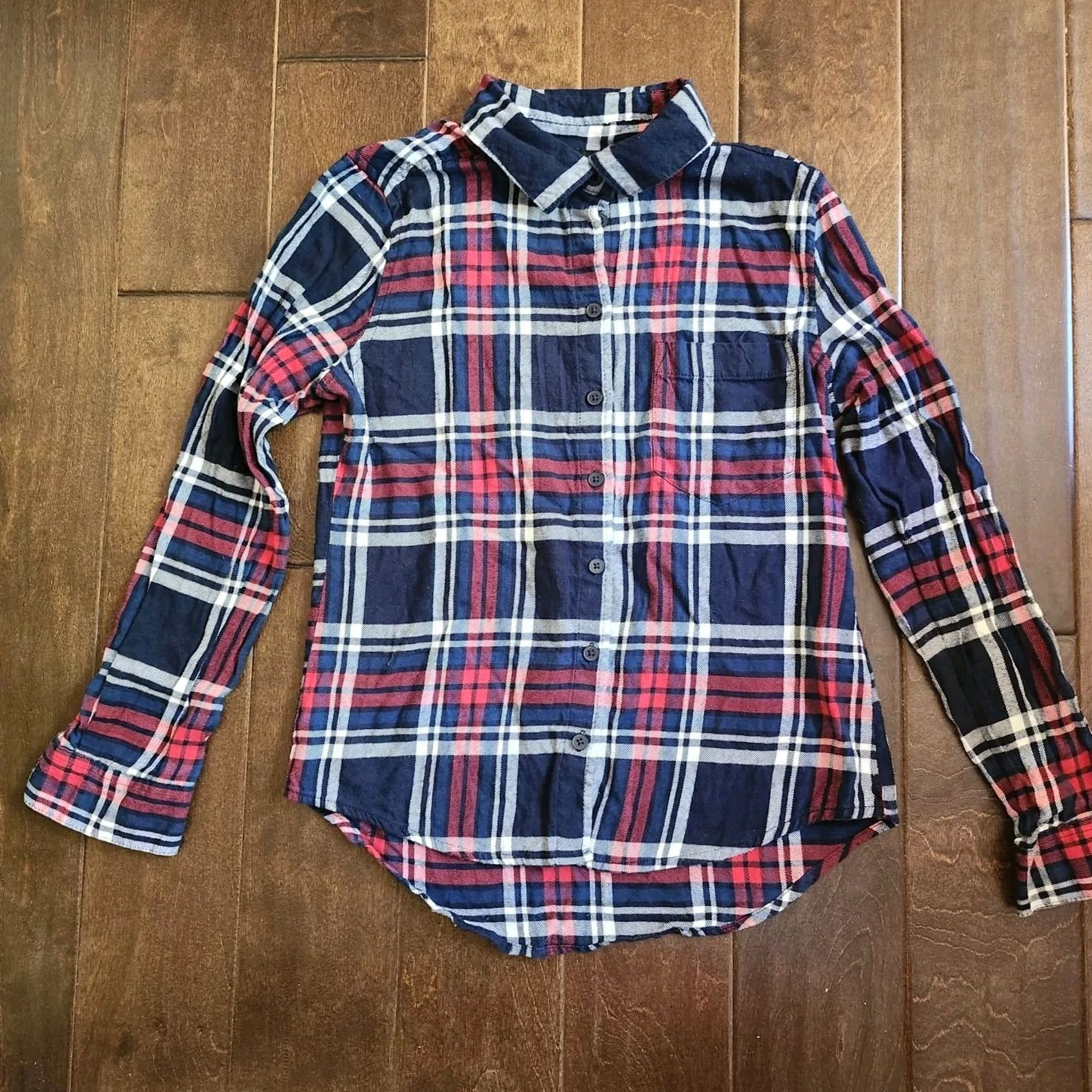 Joe Boxer Joe Boxer Men's Plaid Flannel Button Shirt - Size S - Multicolor, Long Sleeve, Casual, 90s Theme, Regular Fit, Machine Washable Size US S / EU 44-46 / 1 - 3 Thumbnail