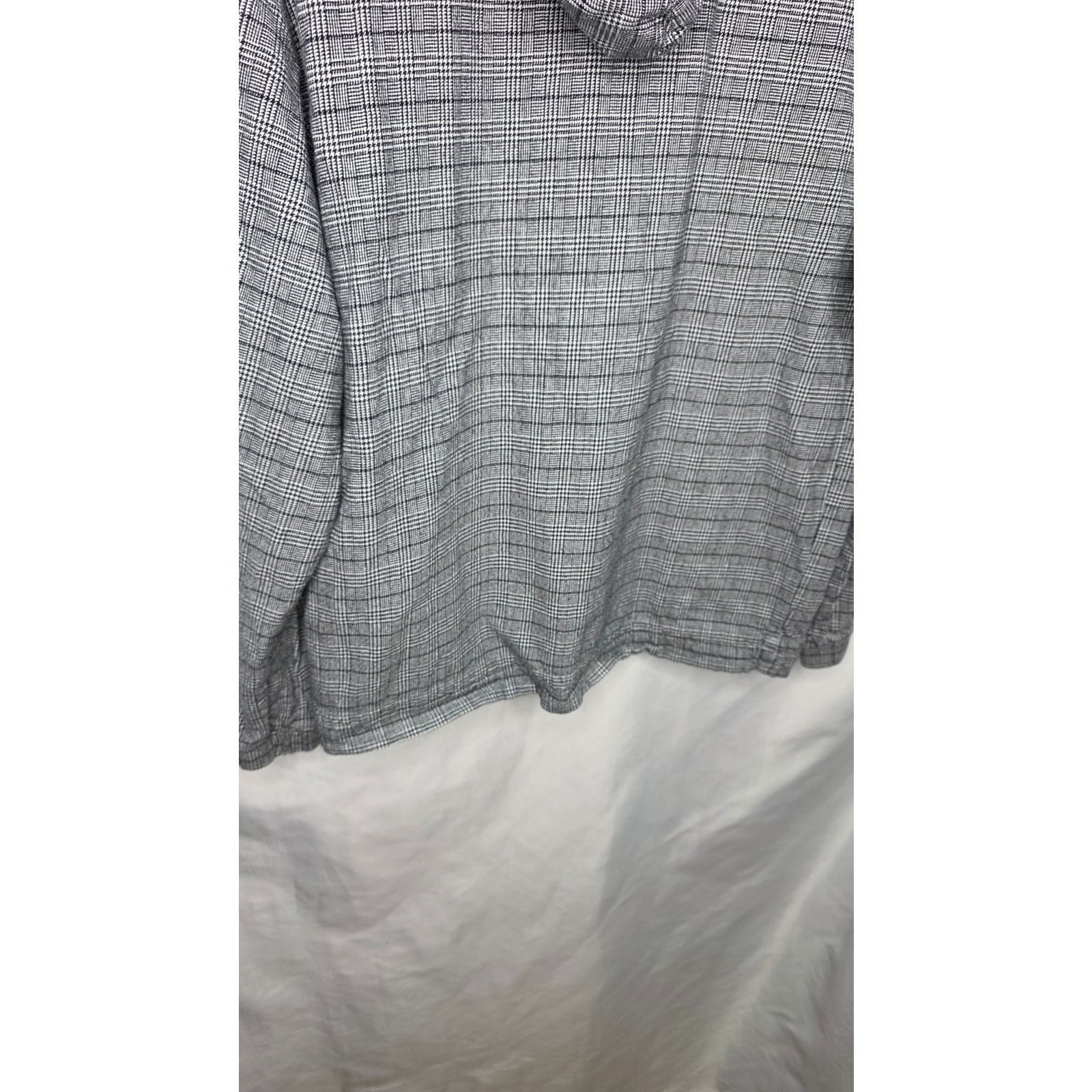 Other Lost Brand Black Glen Check Plaid Hoodie Medium Streetwear Size US M / EU 48-50 / 2 - 11 Thumbnail