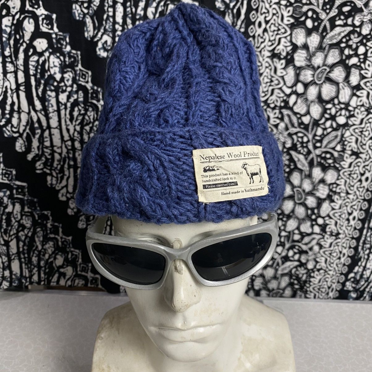 Japanese Brand × Vintage Nepalese wool product knitted beanie hats Size ONE SIZE - 4 Thumbnail