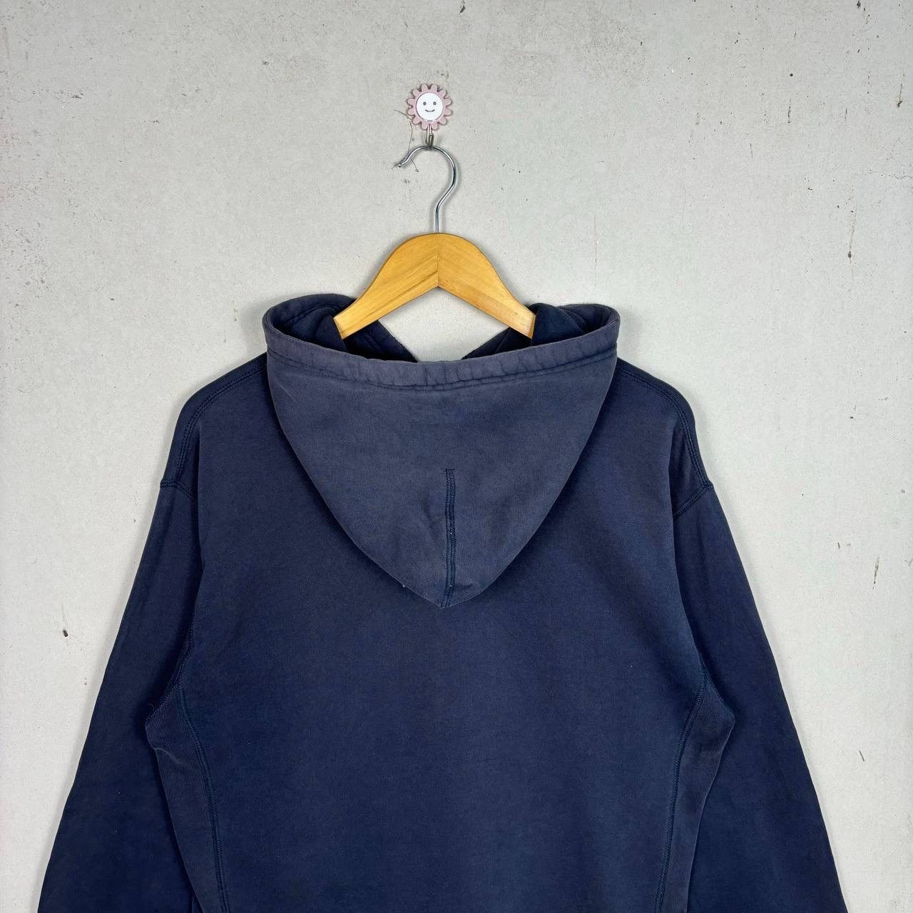 Vintage 90s Sun Faded Manheim Auto Mart Hoodie Red M Boxy Fit Size US M / EU 48-50 / 2 - 4 Thumbnail