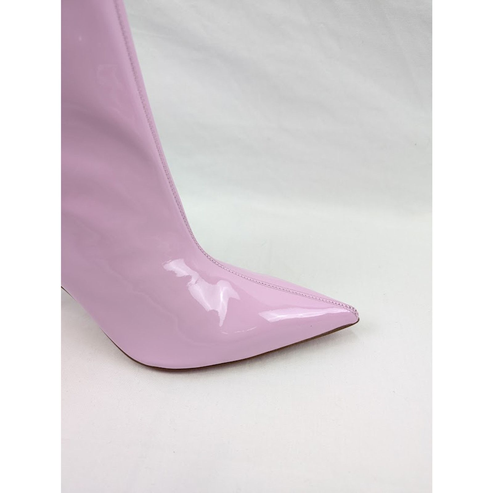 Christian Louboutin o1rshd1 Patent Soft Sporty Kate Booty 85 in Lin Pinkador Size US 11 / IT 41 - 4 Thumbnail