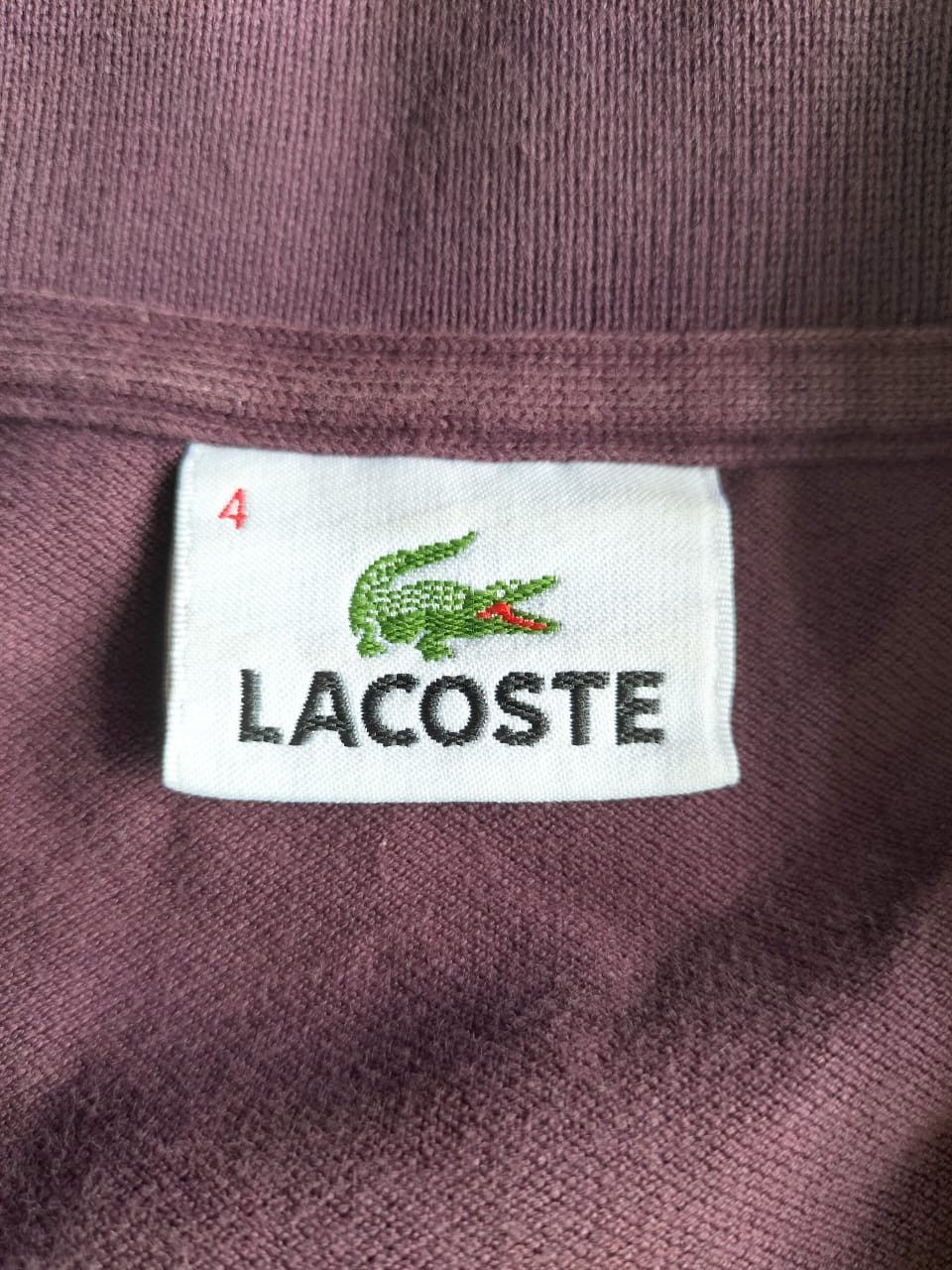 Lacoste Polo Lacoste Purple Shirt : Size S Size US S / EU 44-46 / 1 - 4 Thumbnail