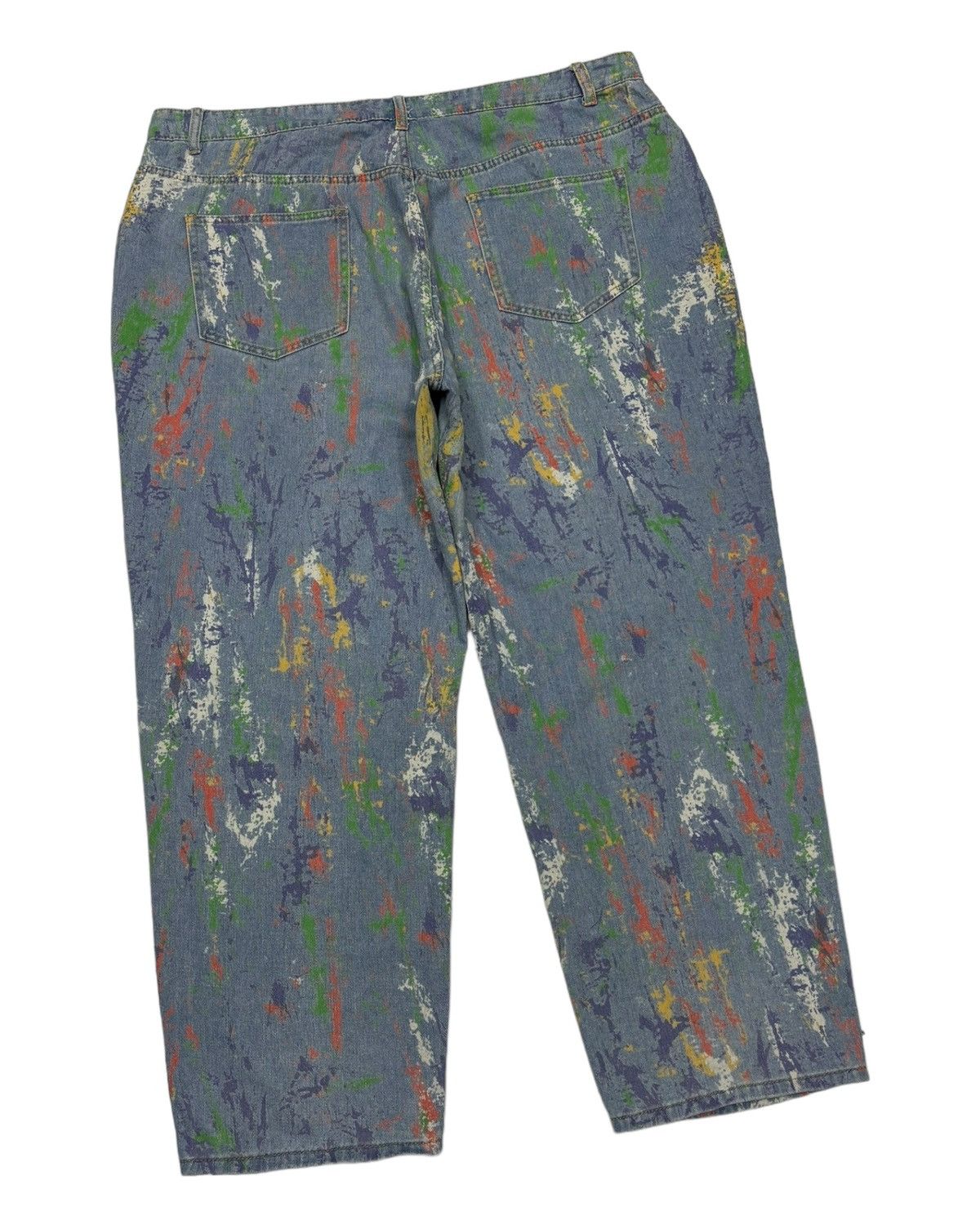 Japanese Brand VINTAGE BAGGY JEANS PAINTER ART EMERY ROSE DENIM Size US 40 / EU 56 - 6 Thumbnail