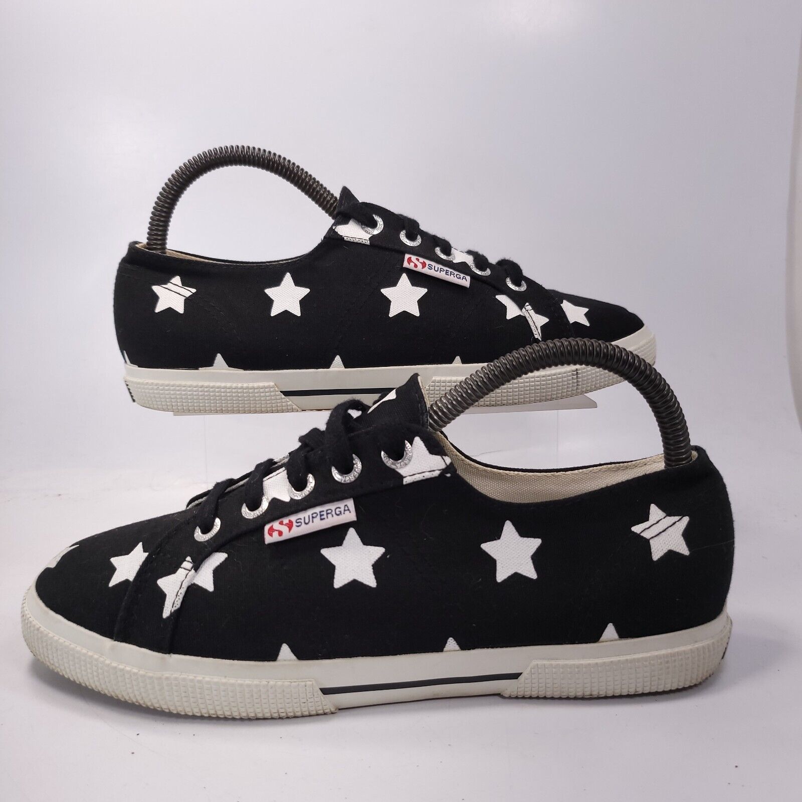 Superga Superga Casual Shoes Womens Size 7.5 S0037Q0 Black Beige Size US 7.5 / IT 37.5 - 5 Thumbnail