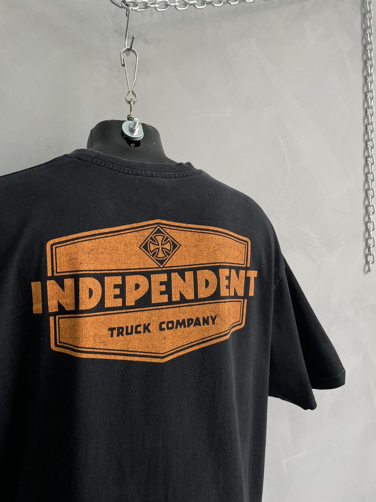 Independent Truck Co. Rare 90s vintage independent skater boxy t shirt Size US XL / EU 56 / 4 - 8 Thumbnail