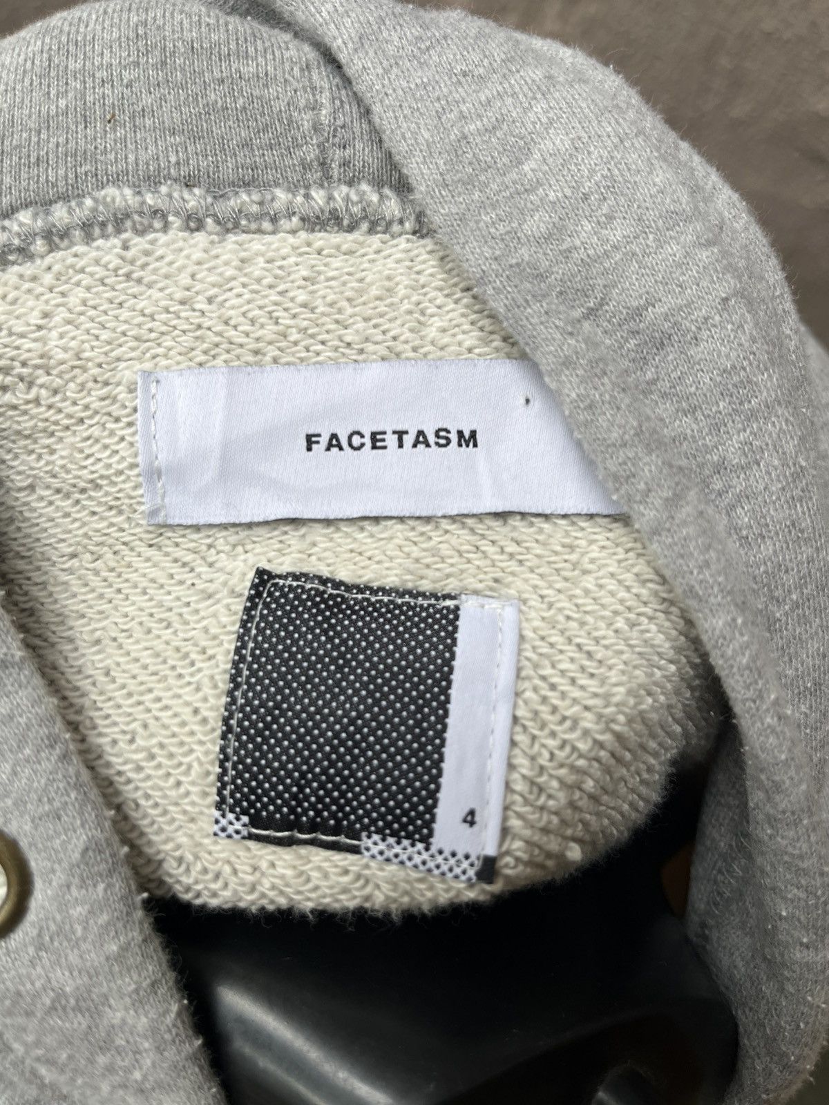 Facetasm Facetasm grey Colorblock Hoodie Size US M / EU 48-50 / 2 - 8 Thumbnail