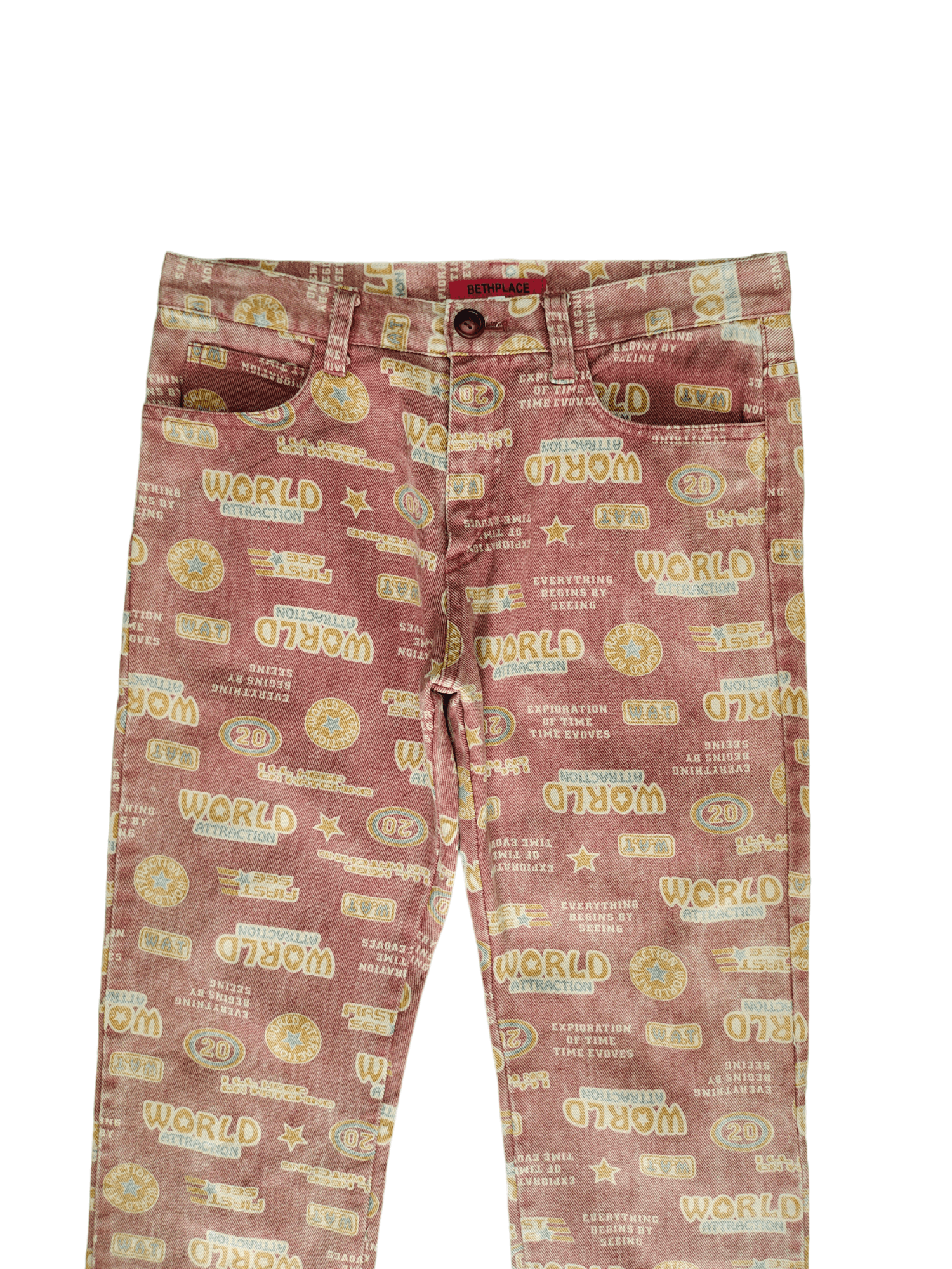 Hysteric Glamour Bethplace Fullprint Denim Pants Inspired Hysteric Glamour Size US 28 / EU 44 - 2 Thumbnail
