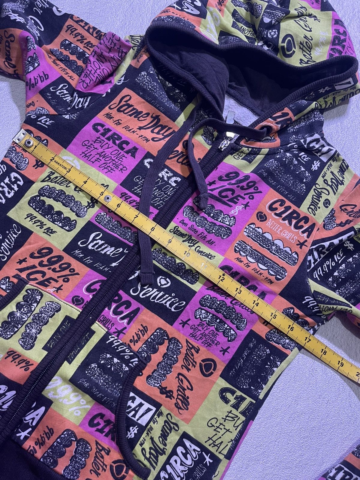 Hysteric Glamour Y2K CIRCA hoodies full ziper full print style Size US M / EU 48-50 / 2 - 10 Thumbnail