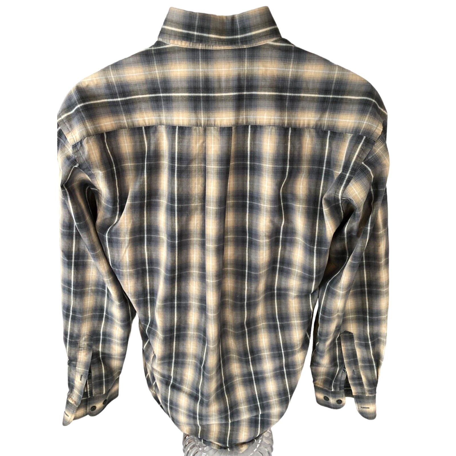Vintage 39/40 Button Down Plaid Size US M / EU 48-50 / 2 - 2 Thumbnail