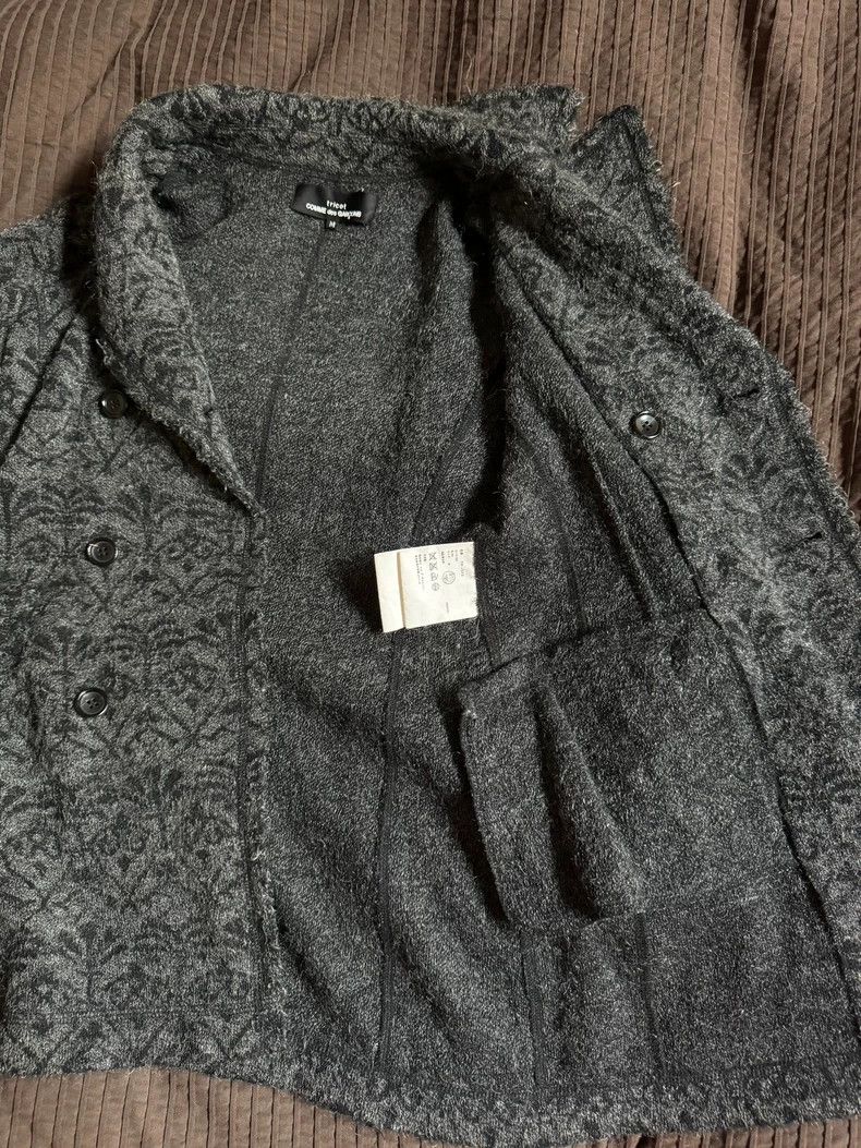 Comme des Garcons Comme Des Garcons Woolen grey classic pattern coat Size M / US 6-8 / IT 42-44 - 4 Thumbnail