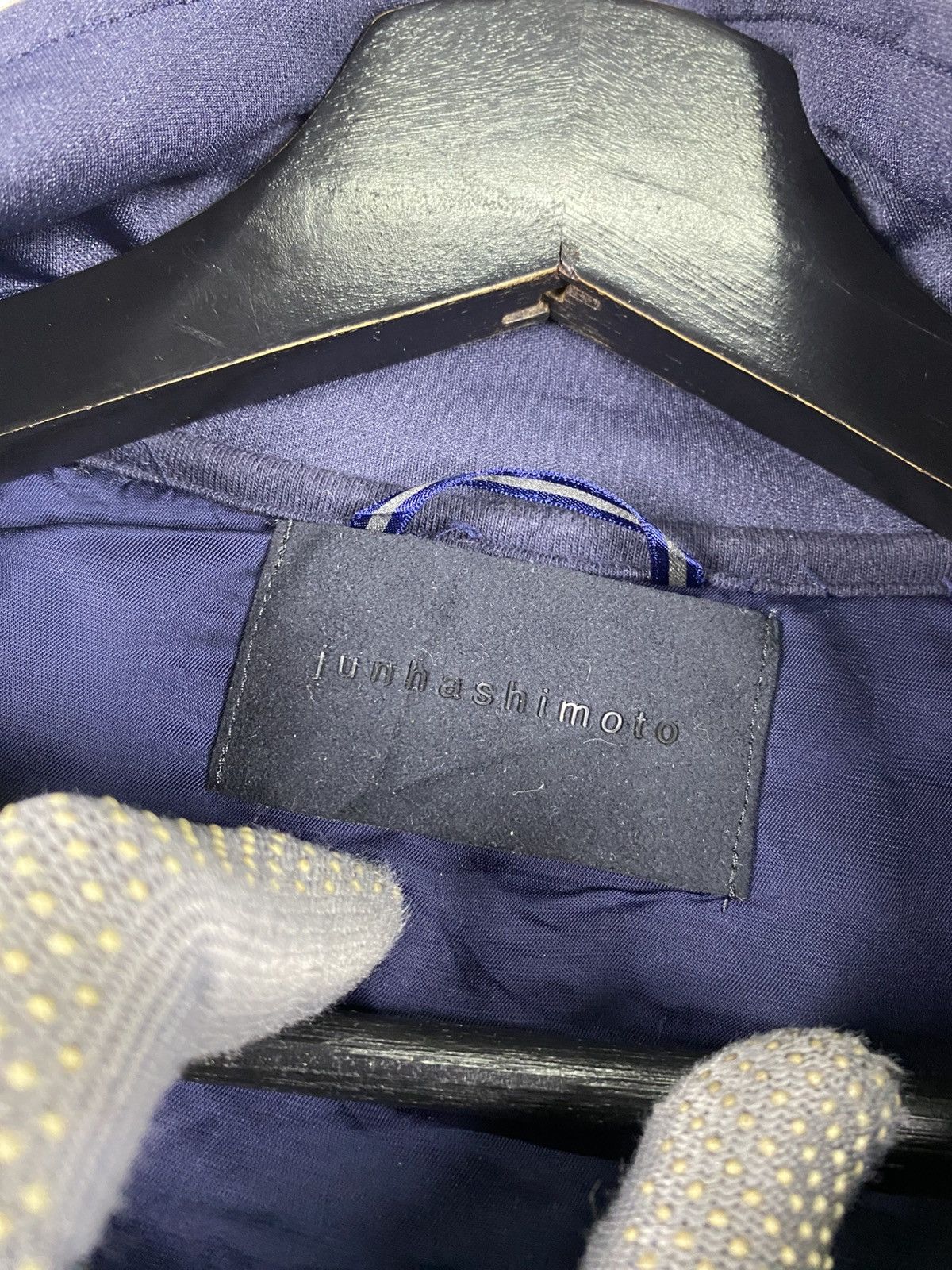 junhashimoto Vintage Jun Hashimoto Navy Track Double Zip Sweat Jacket Size US M / EU 48-50 / 2 - 7 Thumbnail