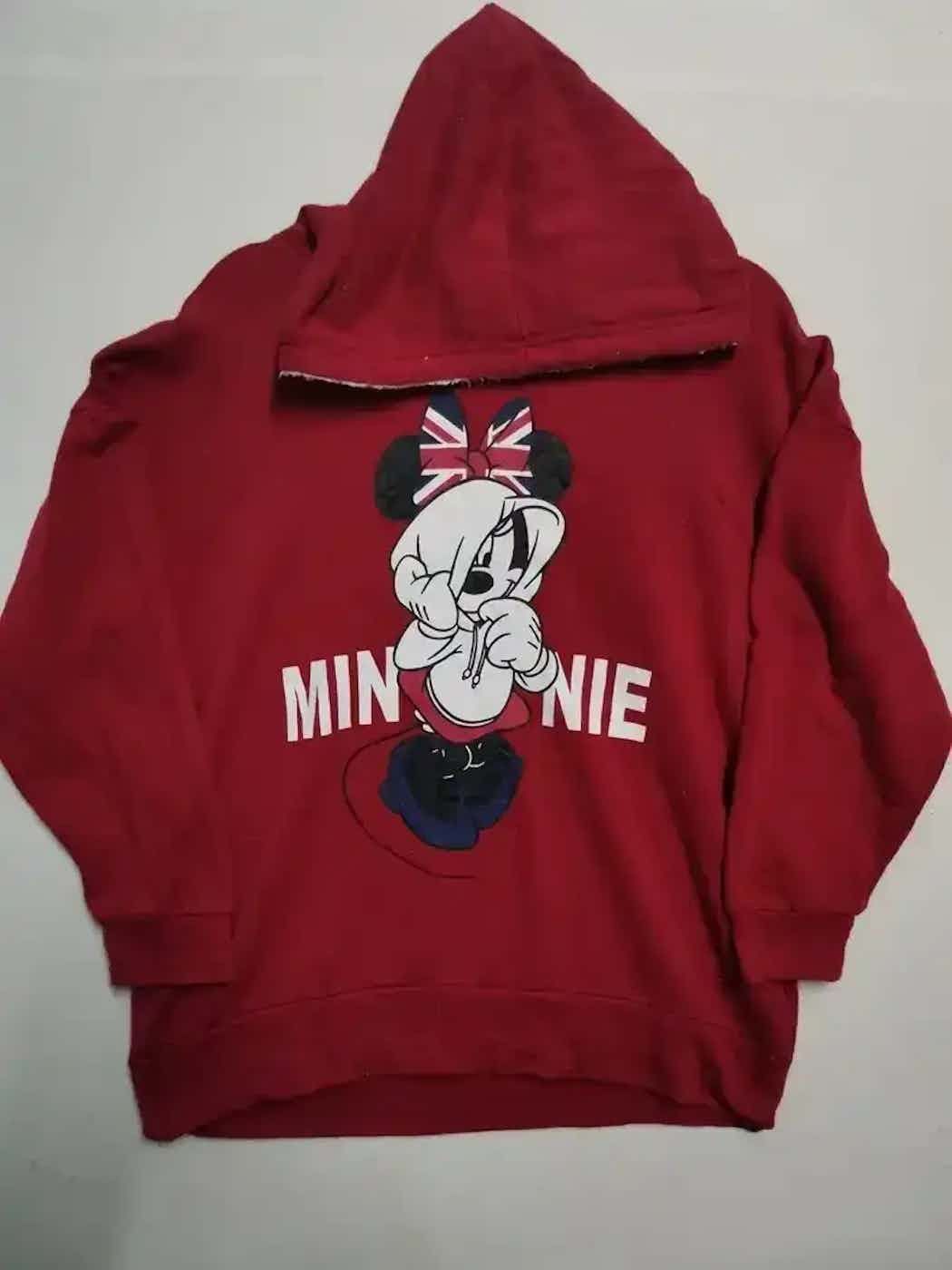 Disney Vintage Disney Minnie Big Logo Sweatshirt Hoodie Size US L / EU 52-54 / 3 - 1 Thumbnail