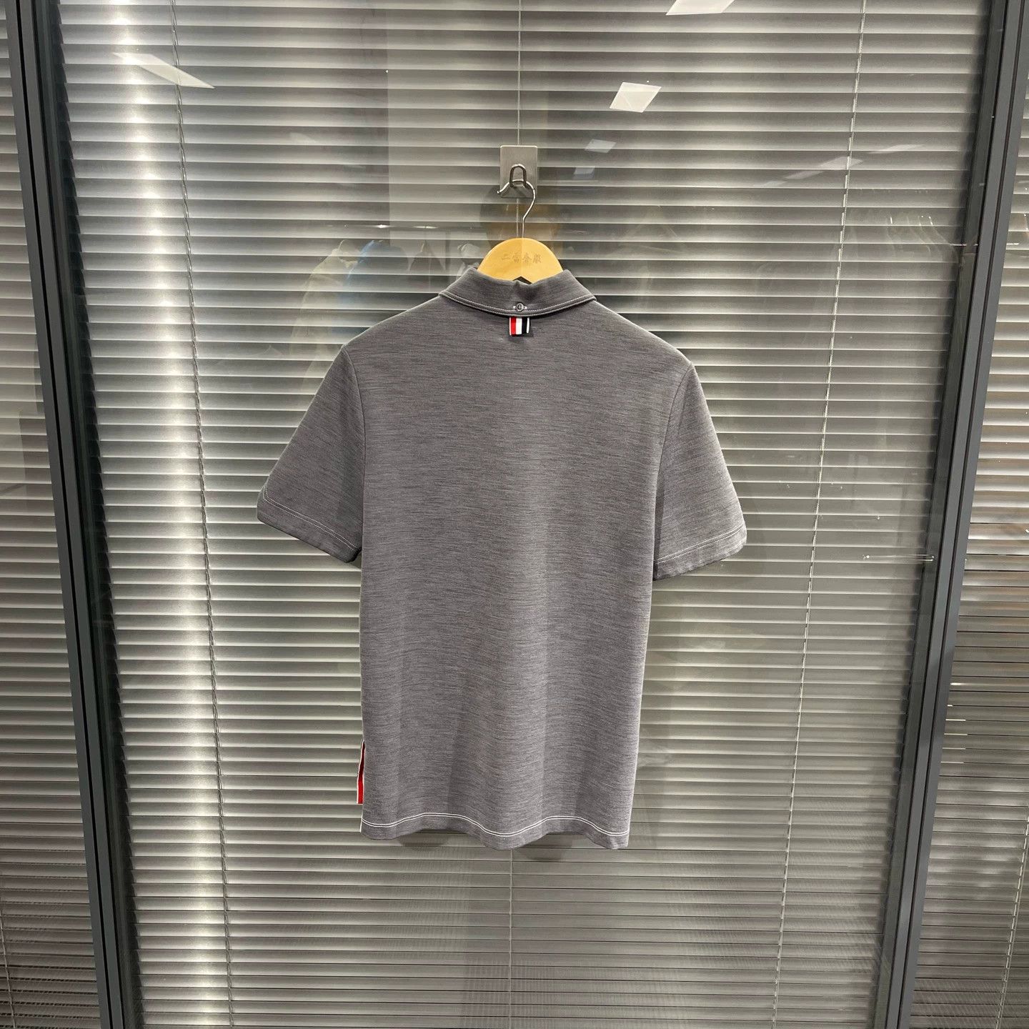 Thom Browne Thom Browne Iconic Striped Polo SS 1 95 New Minor Arm Flaw Size US S / EU 44-46 / 1 - 2 Thumbnail