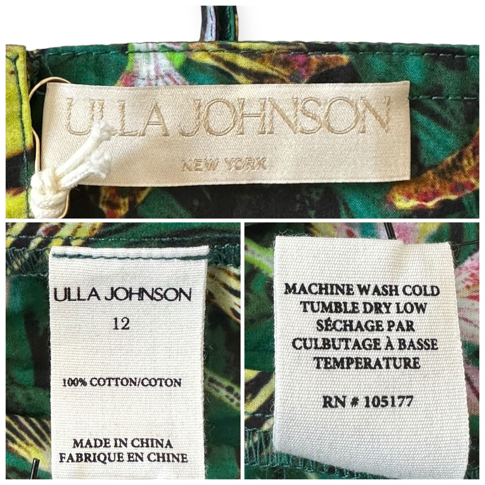 Ulla Johnson Ulla Johnson Alita Dress in Tigerlily, Size 12, NWT Size XL / US 12-14 / IT 48-50 - 4 Thumbnail