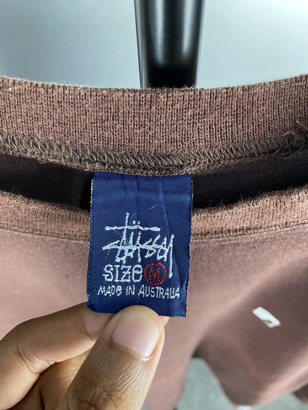 Stussy × Vintage 90s Small Logo Longsleeves Size US M / EU 48-50 / 2 - 3 Thumbnail