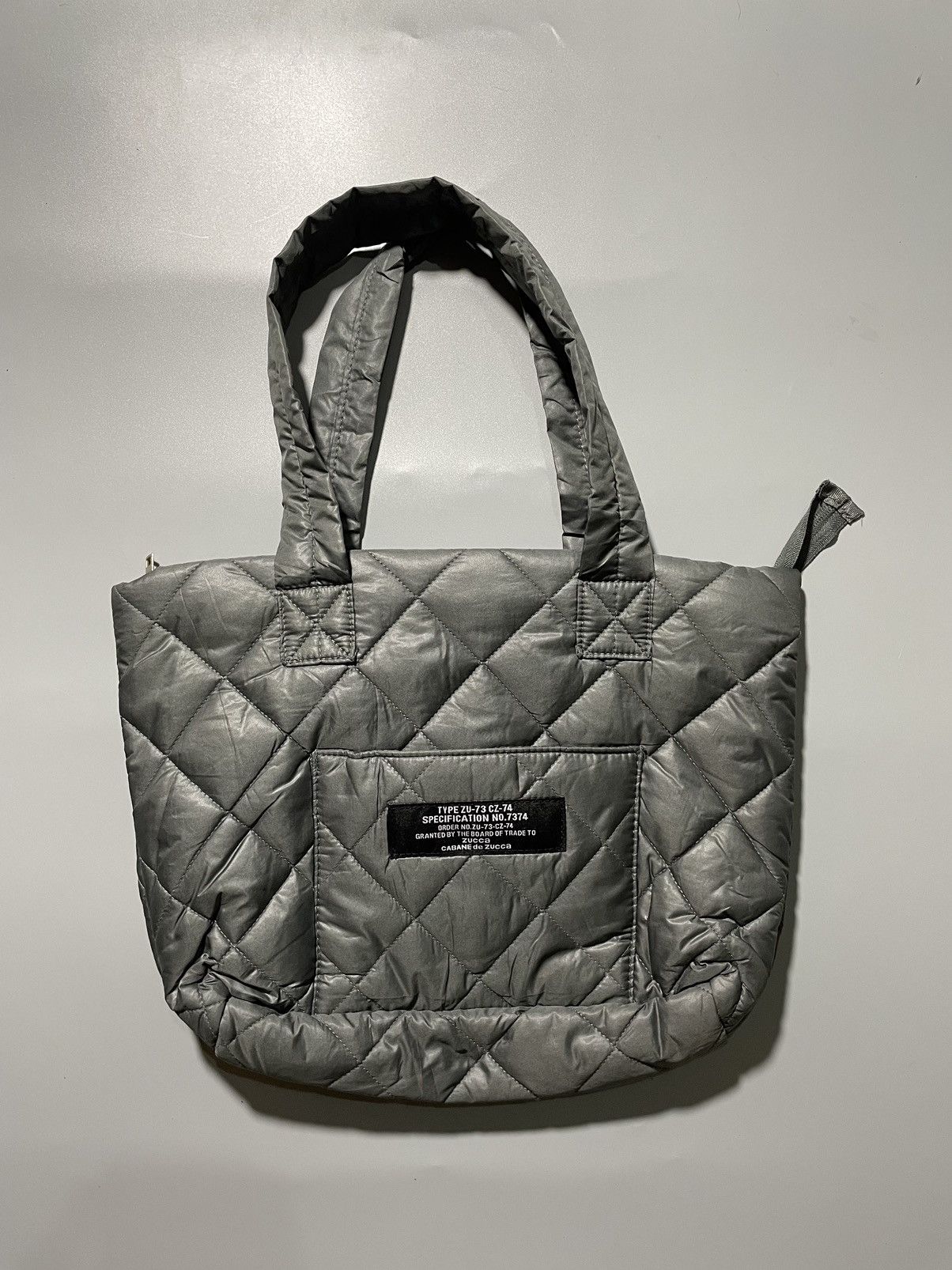CABANE de ZUCCa Cabane De Zucca Quilted Puffer Tote Bag Size ONE SIZE - 1 Thumbnail