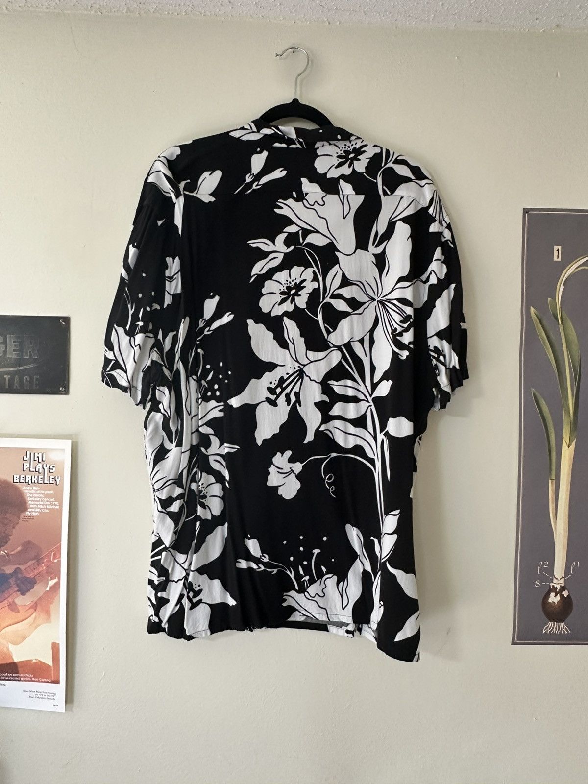 Express Floral Rayon Express Shirt Size US XL / EU 56 / 4 - 3 Thumbnail