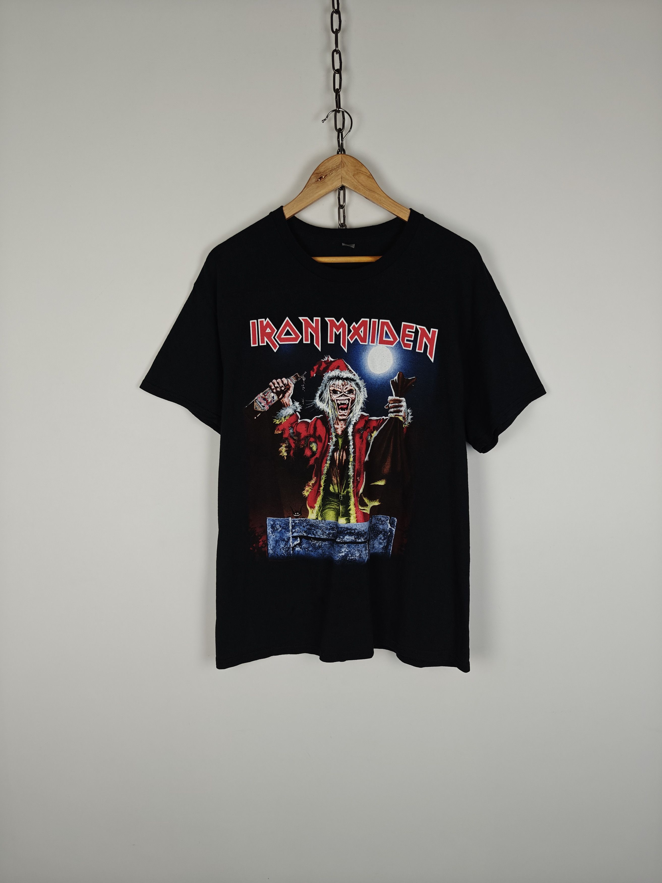 Iron Maiden Iron Maien Rock T-Shirt Merch Tee Santa Zombie size M Size US M / EU 48-50 / 2 - 1 Thumbnail